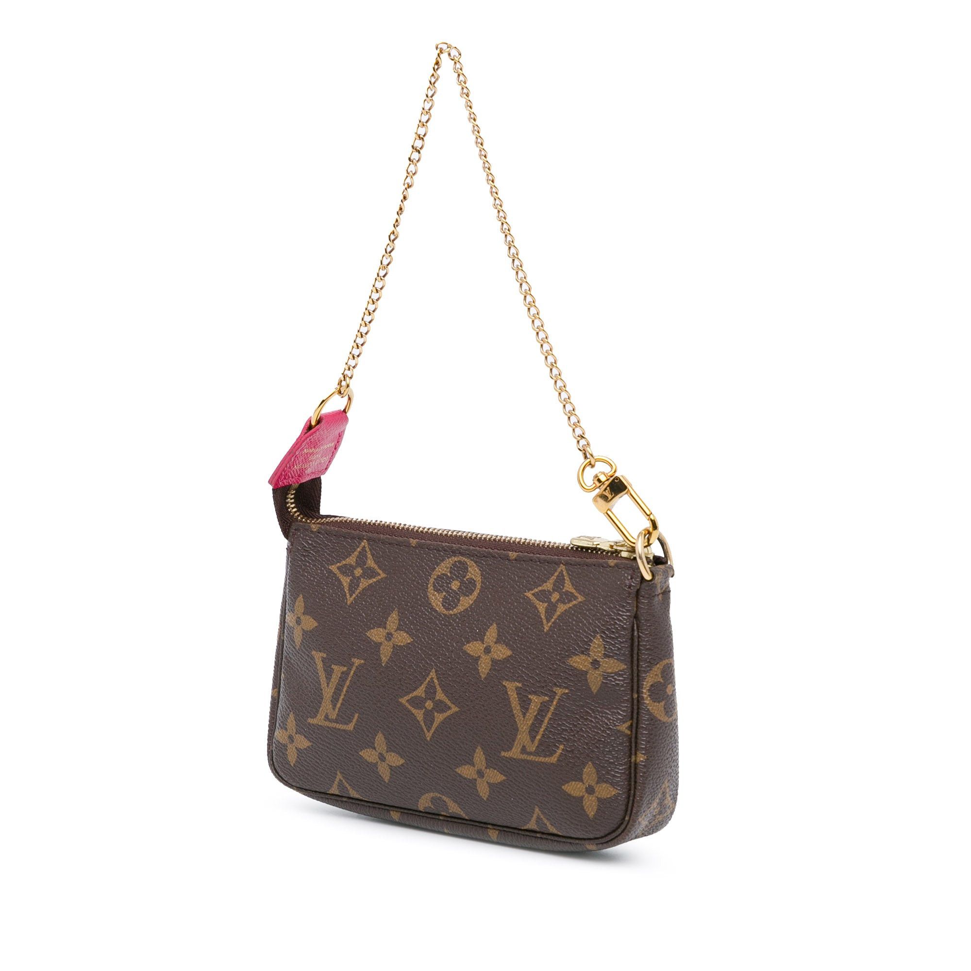 Louis Vuitton Louis Vuitton Monogram Giraffe Christmas Mini Pochette Accessories Brown Size ONE SIZE - 2 Thumbnail