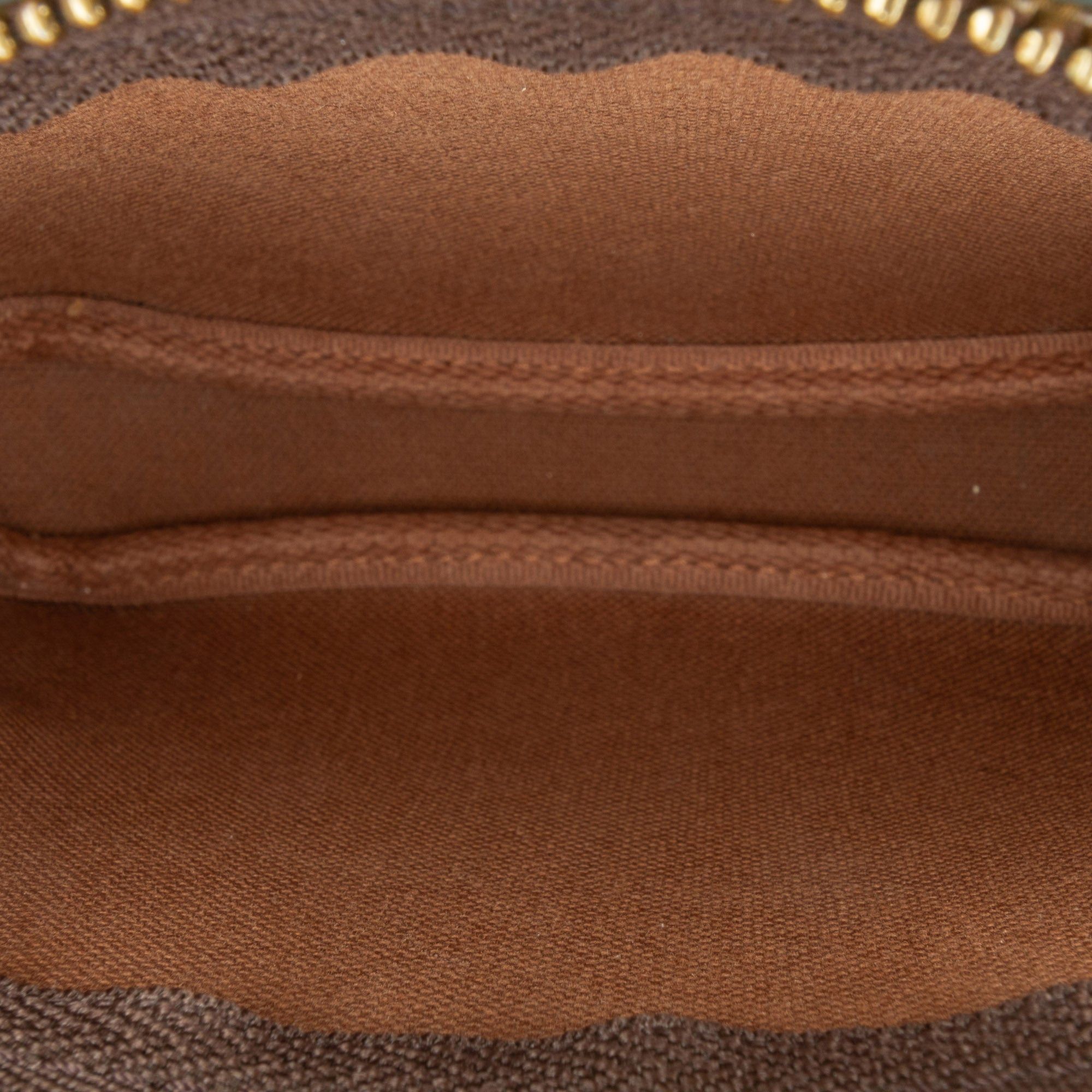 Louis Vuitton Louis Vuitton Monogram Giraffe Christmas Mini Pochette Accessories Brown Size ONE SIZE - 4 Thumbnail