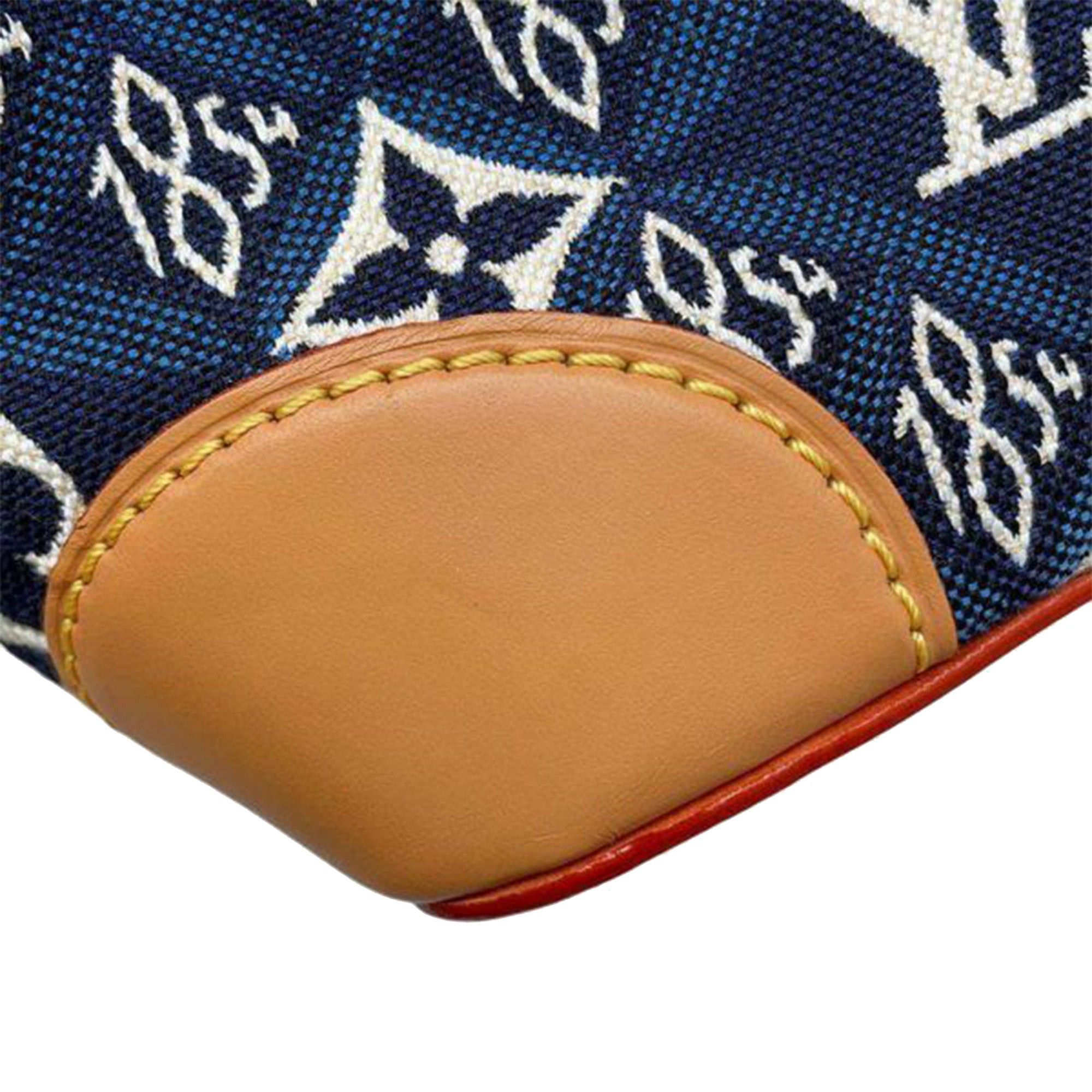 Louis Vuitton Louis Vuitton Monogram Jacquard Since 1854 Nano Noe Blue Size ONE SIZE - 10 Thumbnail