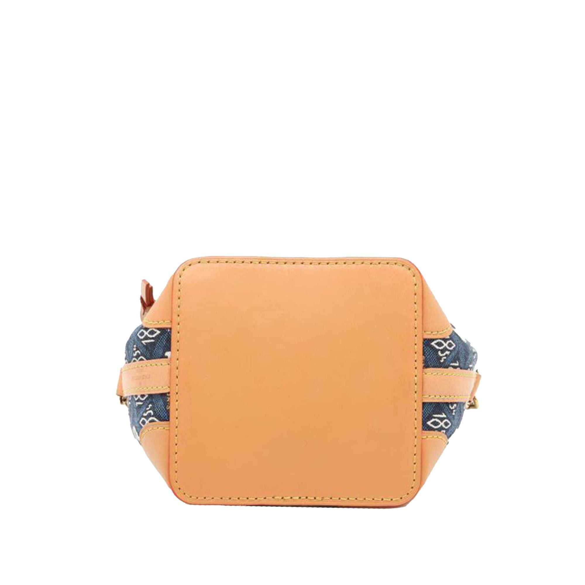 Louis Vuitton Louis Vuitton Monogram Jacquard Since 1854 Nano Noe Blue Size ONE SIZE - 3 Thumbnail