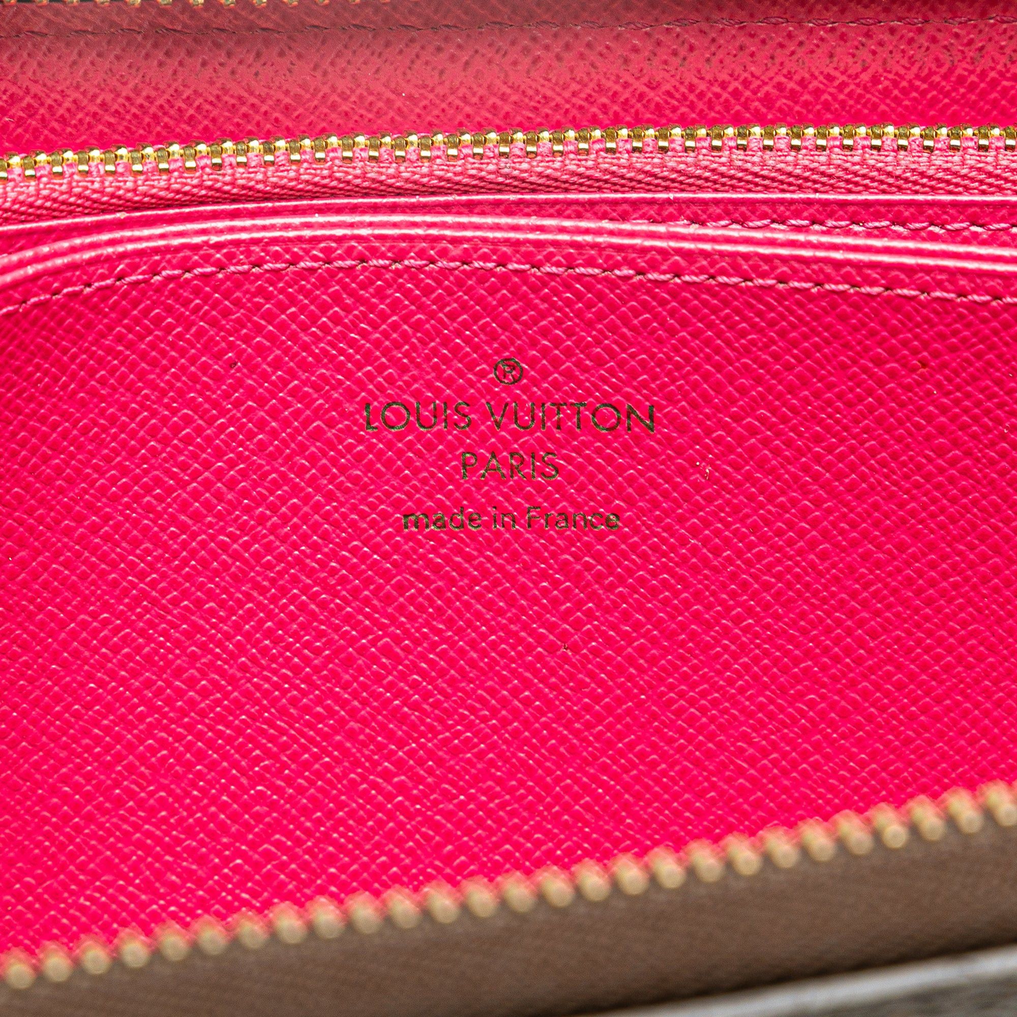 Louis Vuitton Louis Vuitton Monogram Love Lock Zippy Wallet Brown Size ONE SIZE - 6 Thumbnail