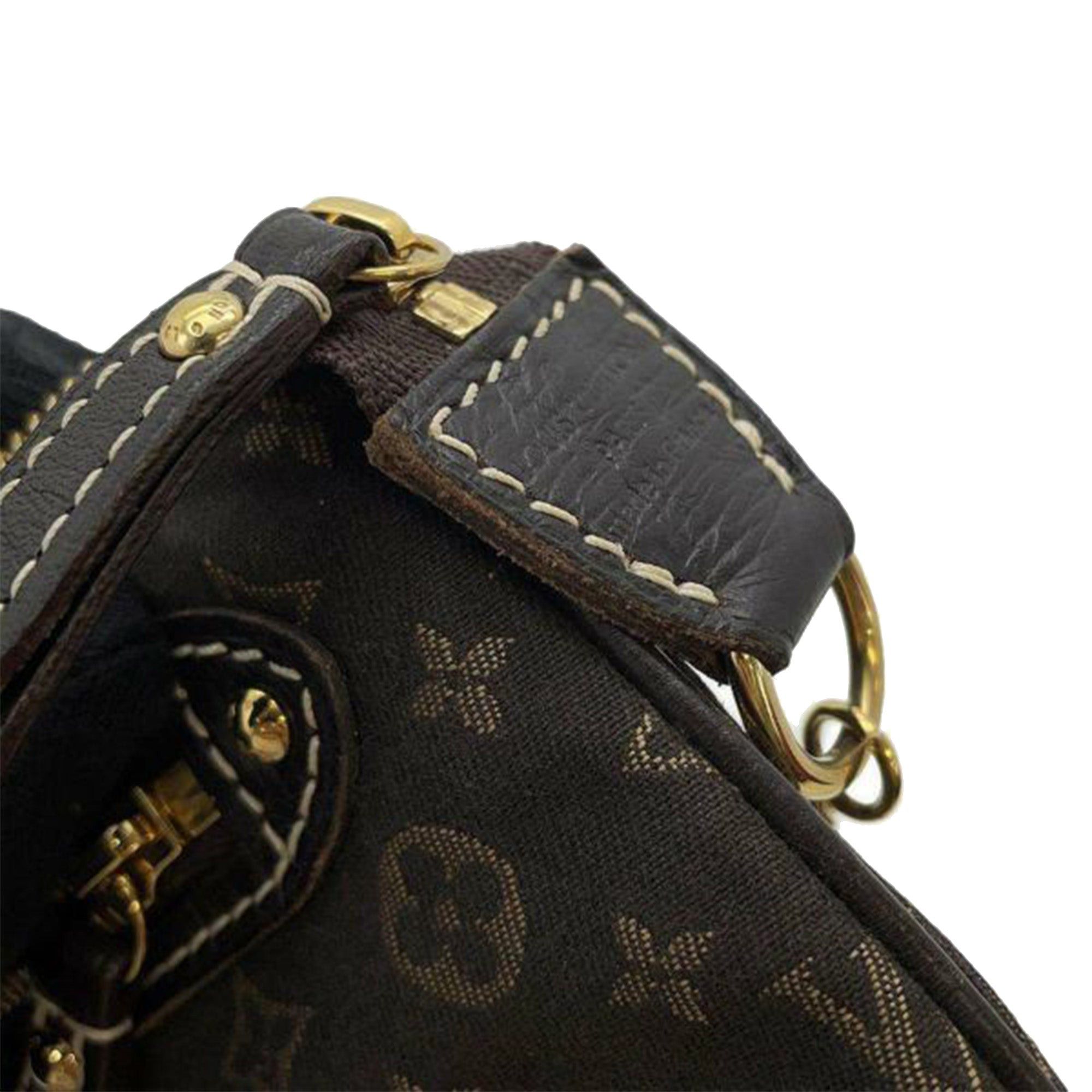 Louis Vuitton Louis Vuitton Monogram Mini Lin Mini Pochette Accessories Brown Size ONE SIZE - 7 Thumbnail