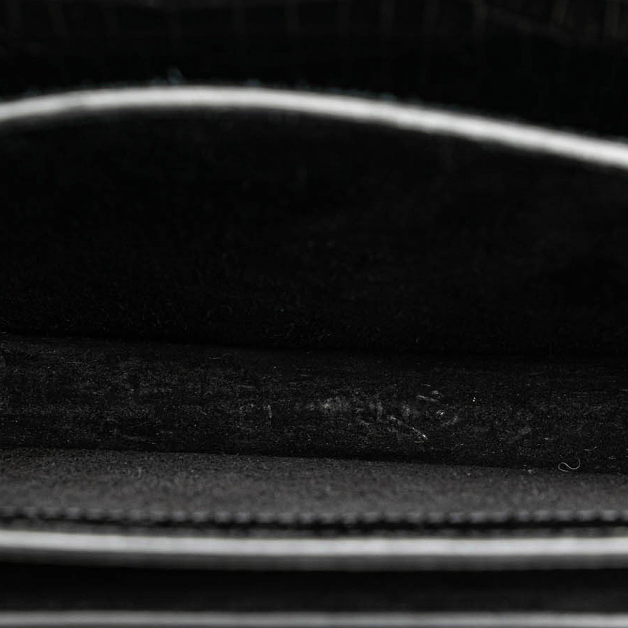 Saint Laurent Paris Saint Laurent Medium Embossed Sunset Crossbody Bag Black Size ONE SIZE - 5 Thumbnail