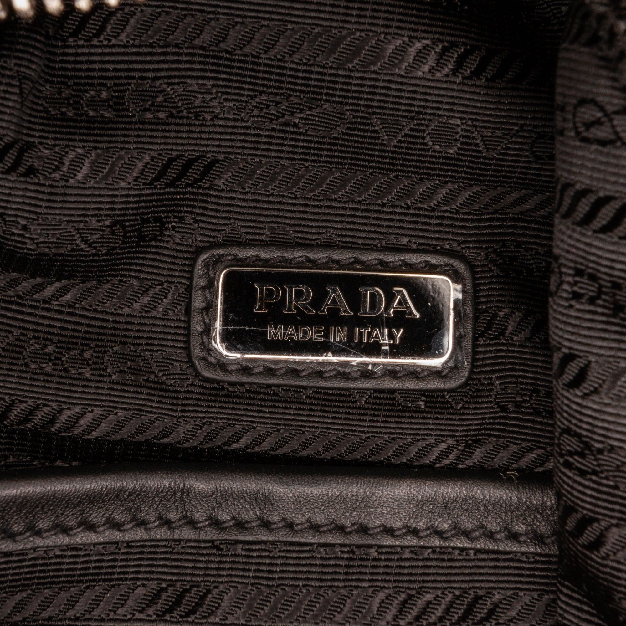 Prada Prada Prada Cross Leather Bag Black Size ONE SIZE - 8 Thumbnail