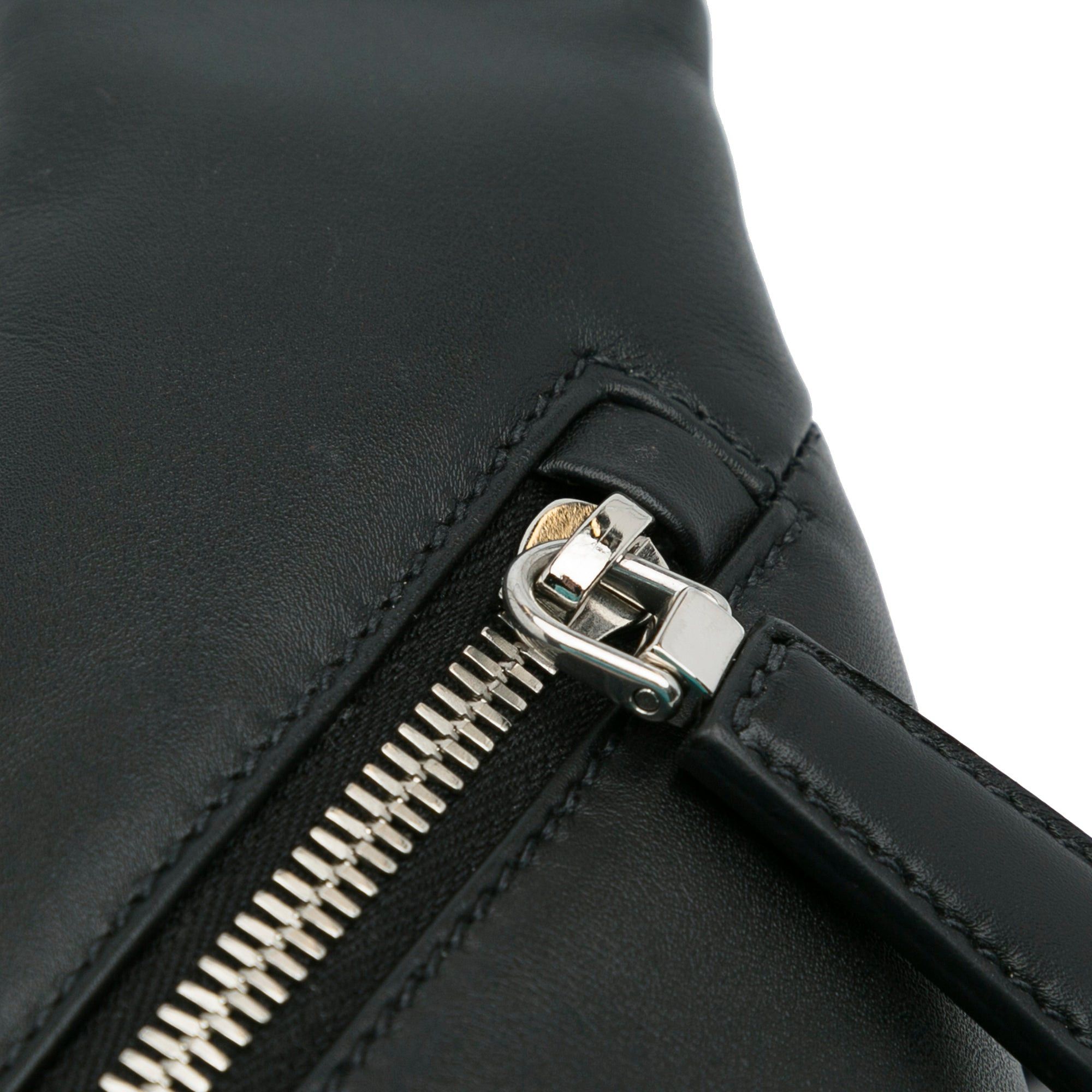 Prada Prada Prada Cross Leather Bag Black Size ONE SIZE - 9 Thumbnail
