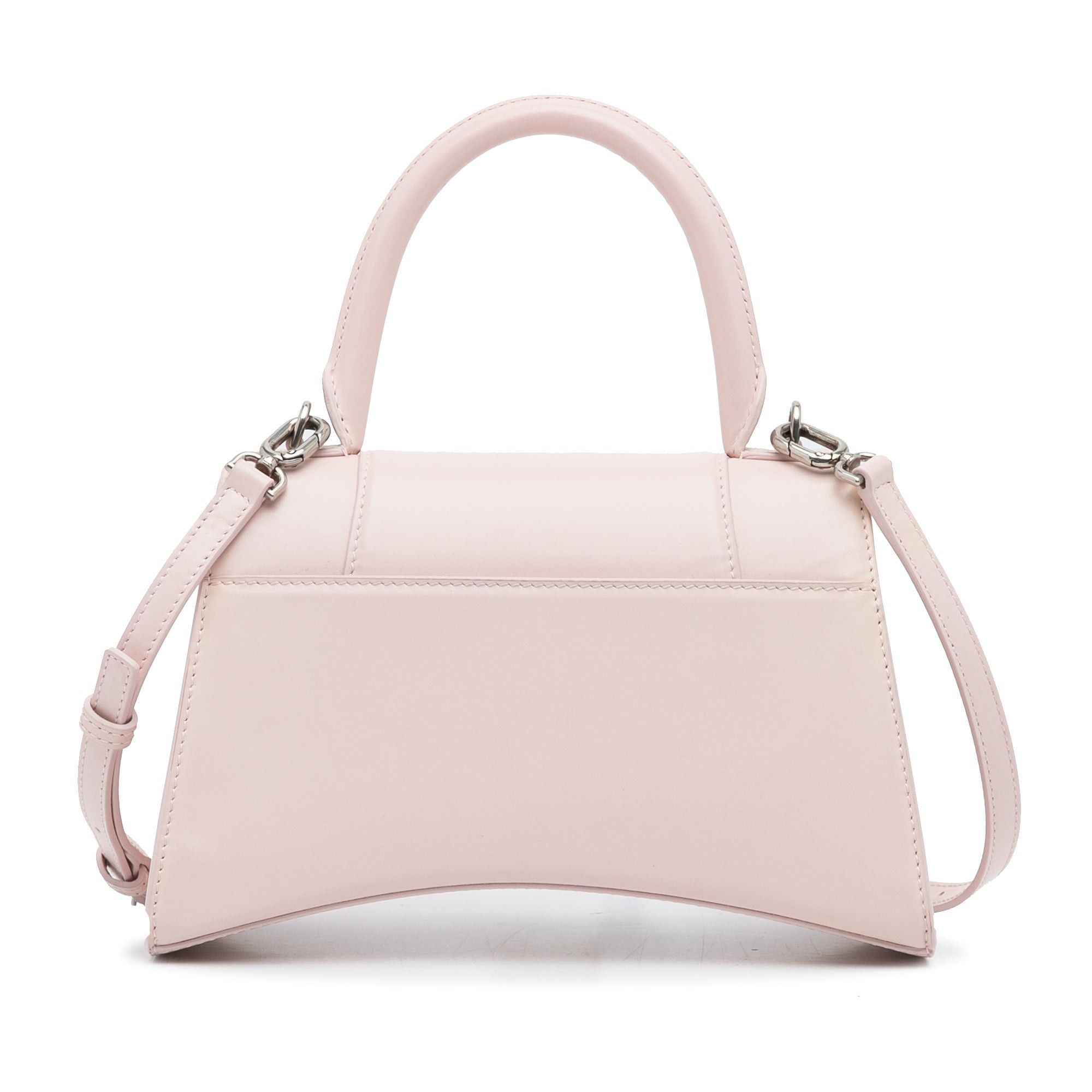 Balenciaga Balenciaga Hourglass S Satchel Pink Size ONE SIZE - 4 Thumbnail