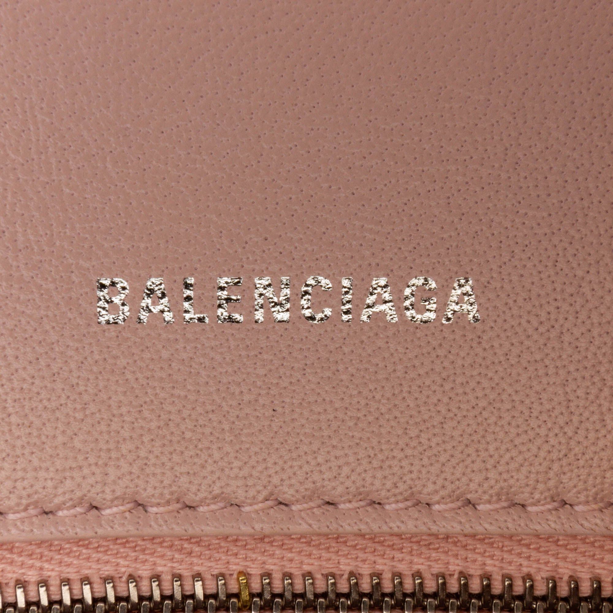 Balenciaga Balenciaga Hourglass S Satchel Pink Size ONE SIZE - 7 Thumbnail