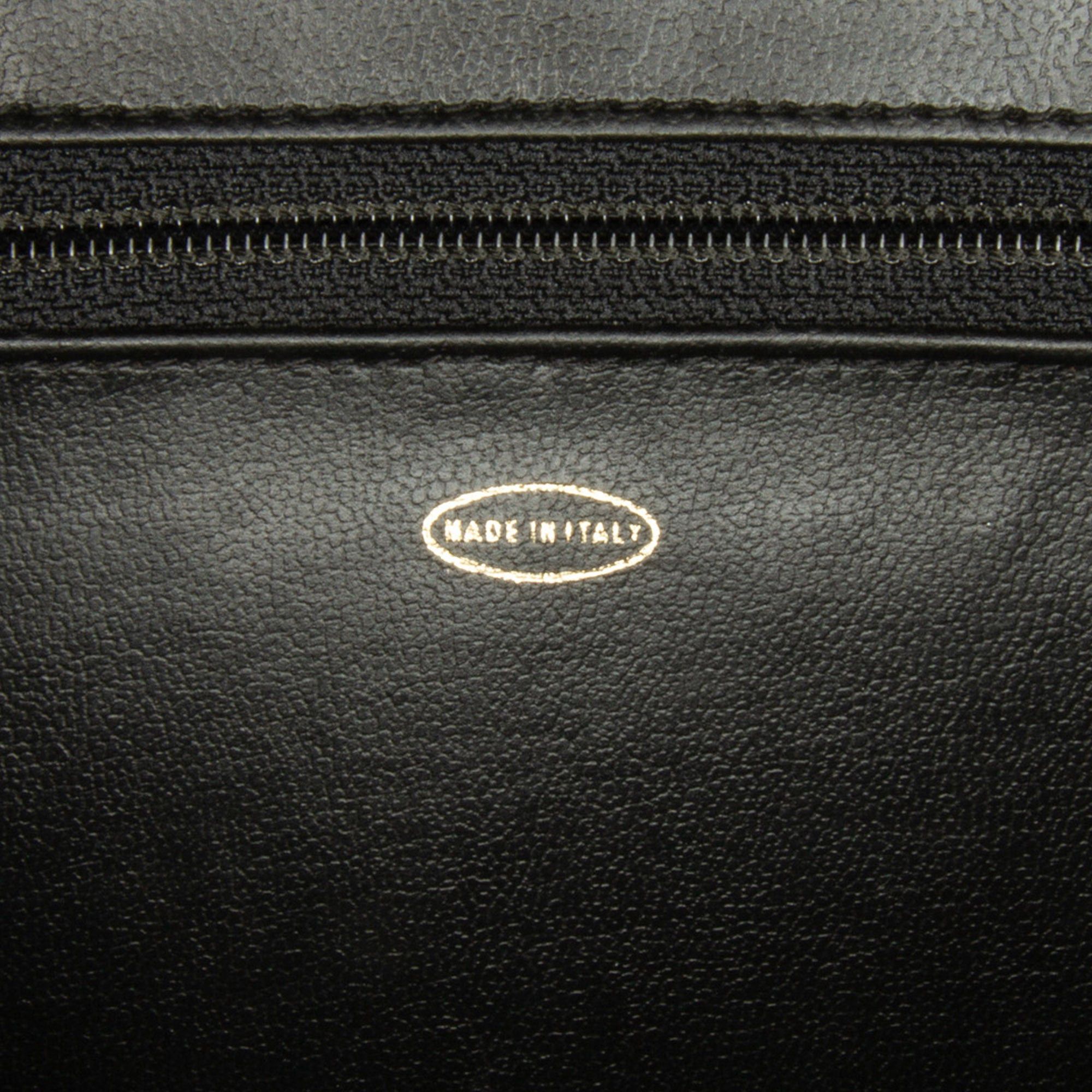 Chanel Chanel Matelasse Lambskin Vanity Bag Black Size ONE SIZE - 9 Thumbnail