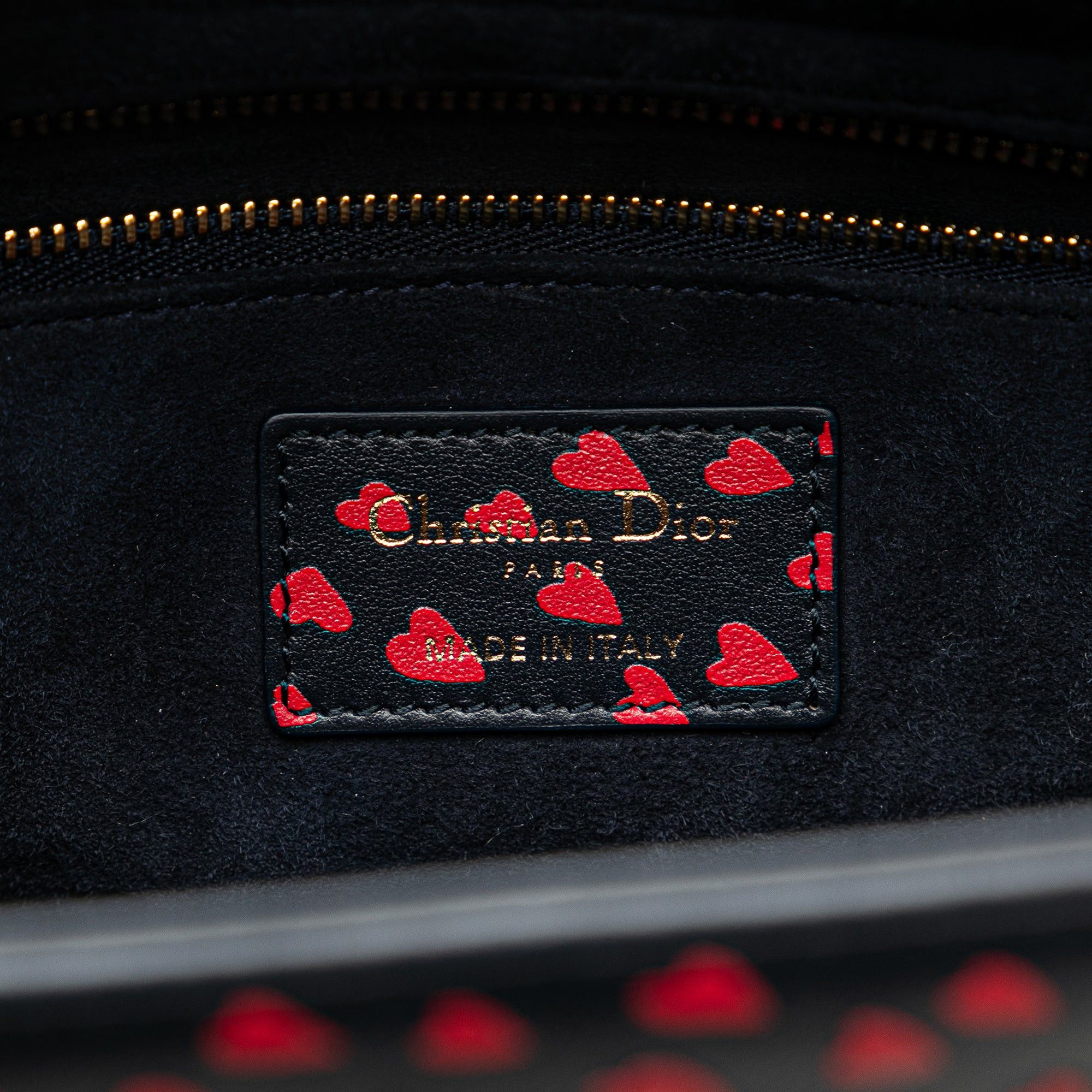 Dior Dior Medium Calfskin I Love Paris Lady Dior Blue Size ONE SIZE - 5 Thumbnail