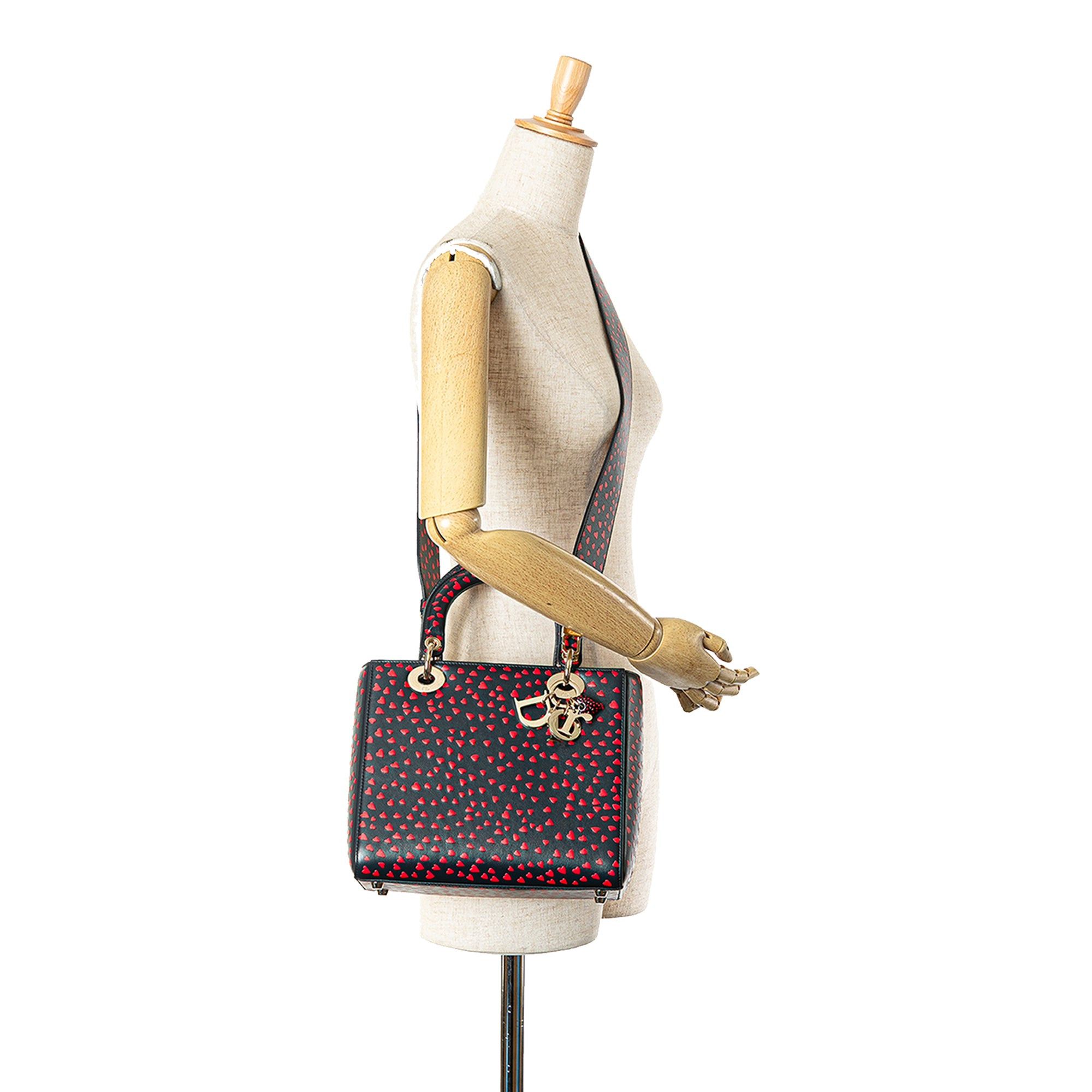 Dior Dior Medium Calfskin I Love Paris Lady Dior Blue Size ONE SIZE - 10 Thumbnail