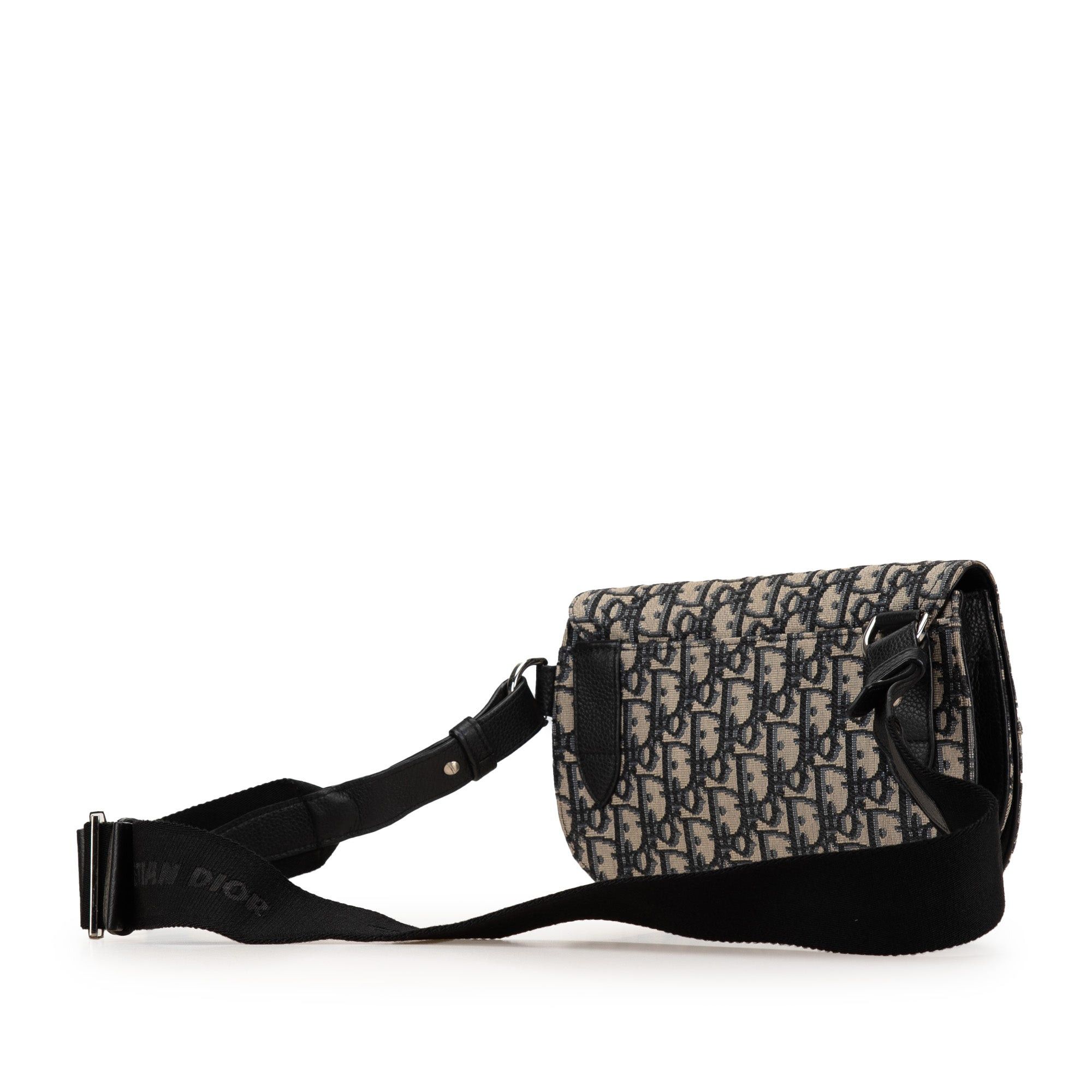 Dior Dior Oblique Canvas Saddle Messenger Bag Brown Size ONE SIZE - 2 Thumbnail