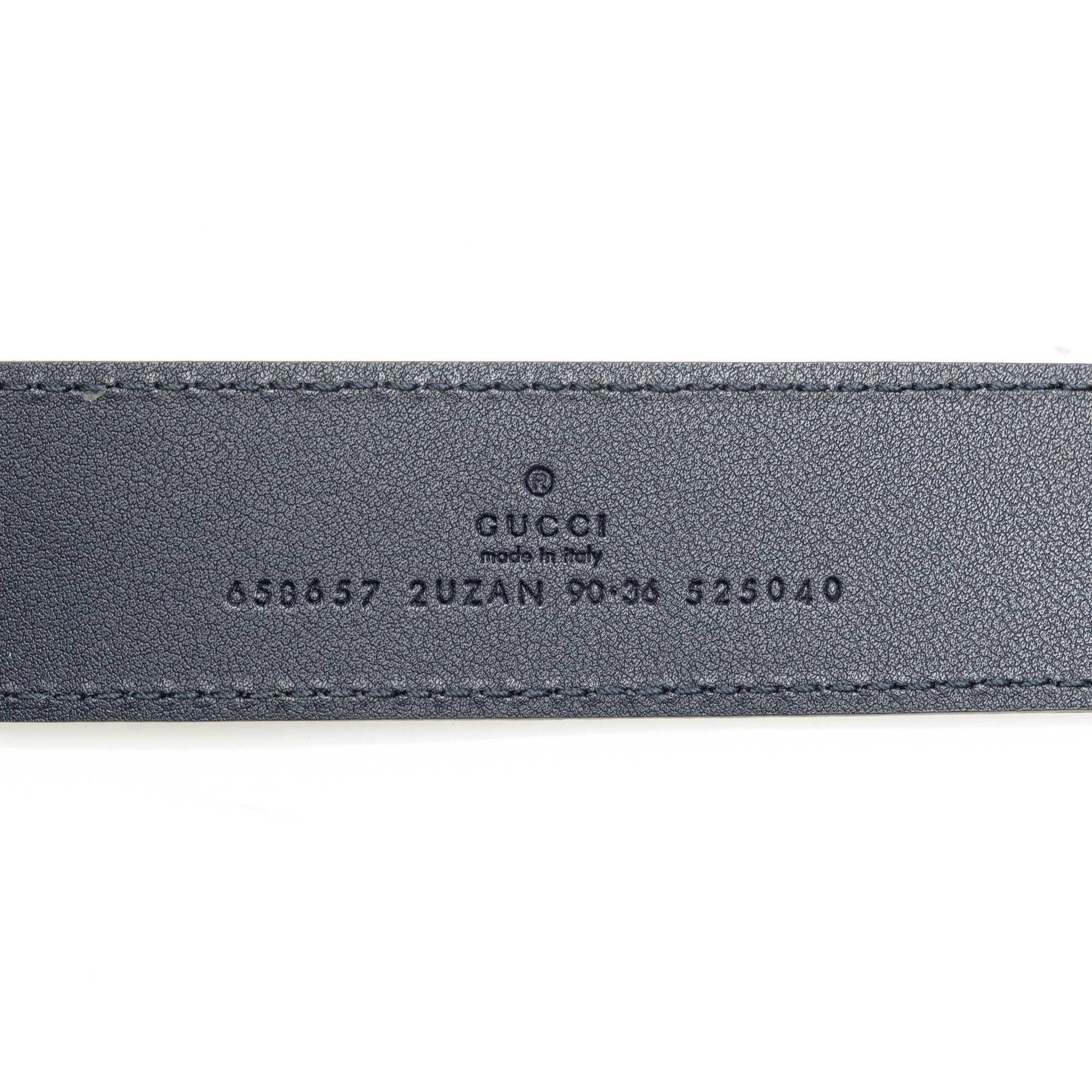 Gucci Gucci GG Canvas Belt Bag Blue Size ONE SIZE - 7 Thumbnail