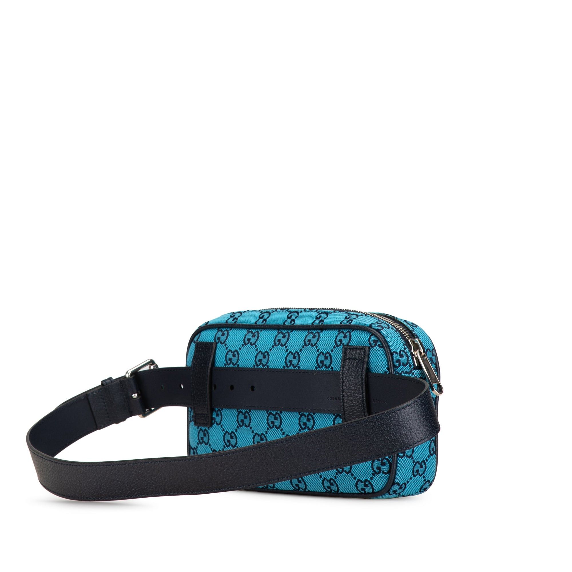 Gucci Gucci GG Canvas Belt Bag Blue Size ONE SIZE - 2 Thumbnail