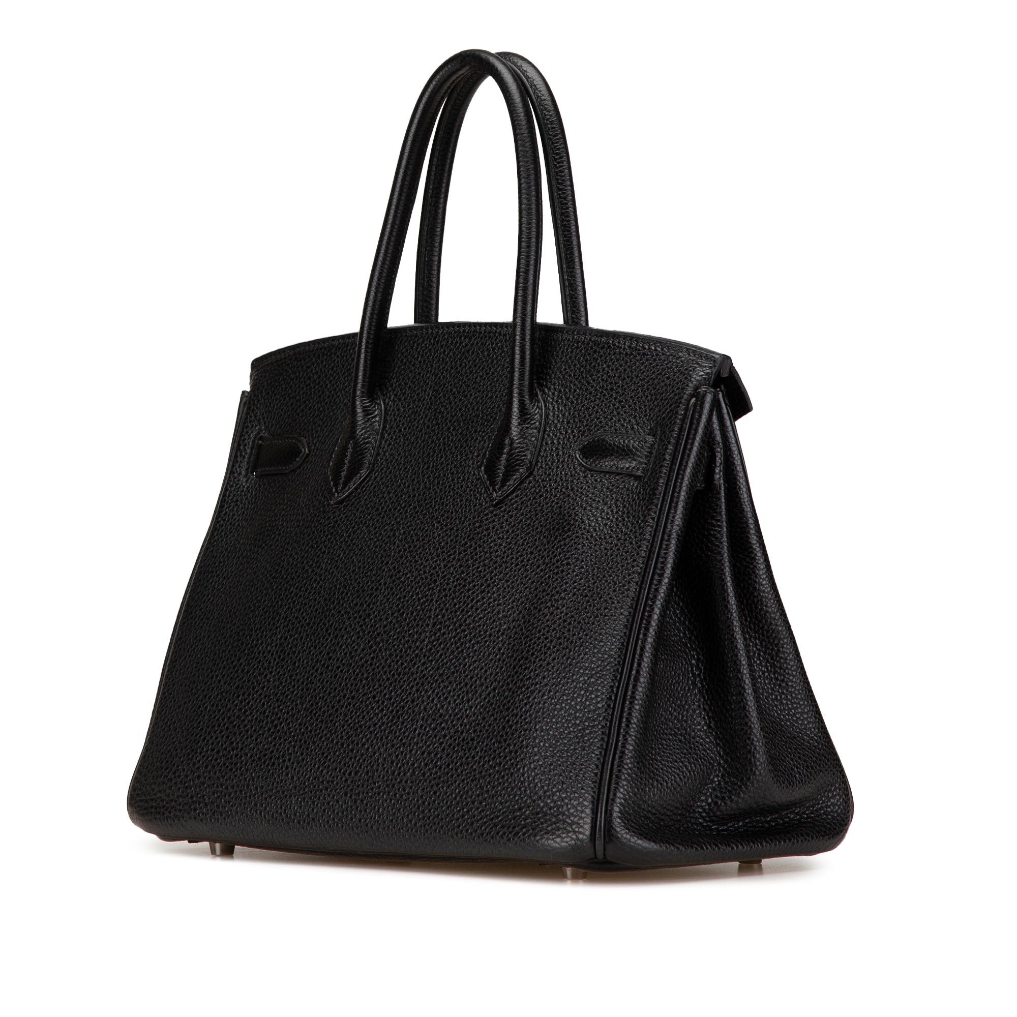 Hermes Hermès Clemence Birkin Retourne 30 Black Size ONE SIZE - 2 Thumbnail