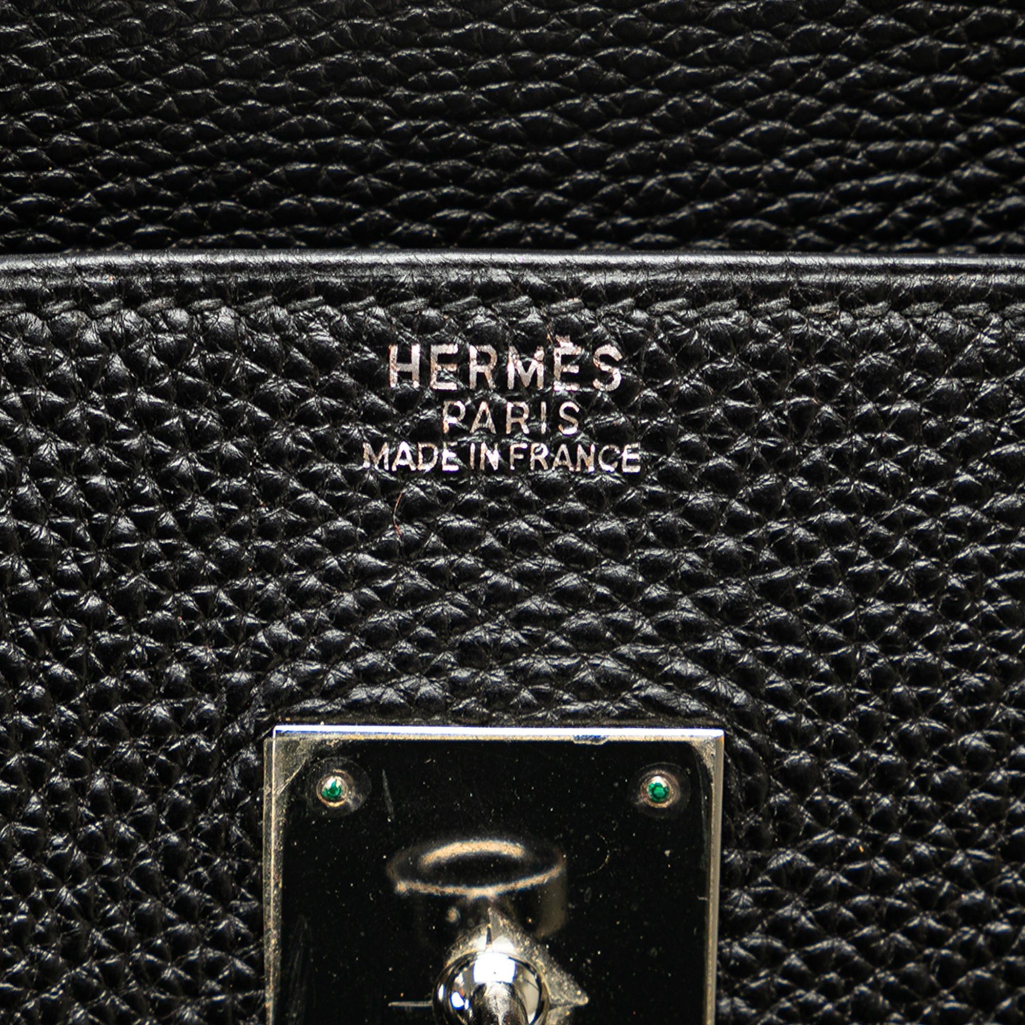 Hermes Hermès Clemence Birkin Retourne 30 Black Size ONE SIZE - 5 Thumbnail