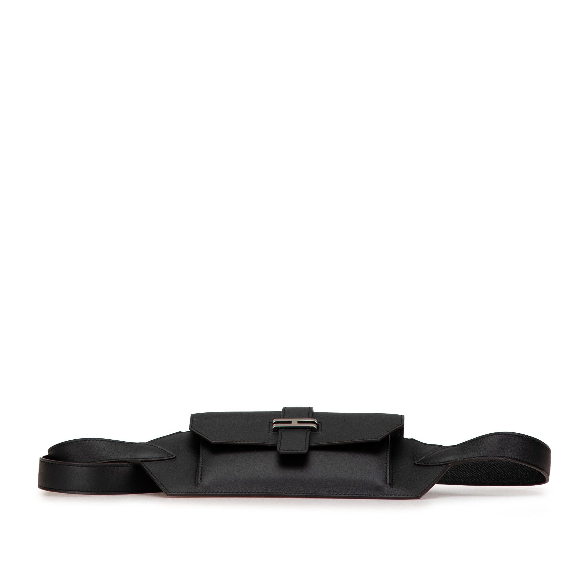 Hermes Hermès Swift Elan Pocket 24 Belt Bag Black Size ONE SIZE - 3 Thumbnail