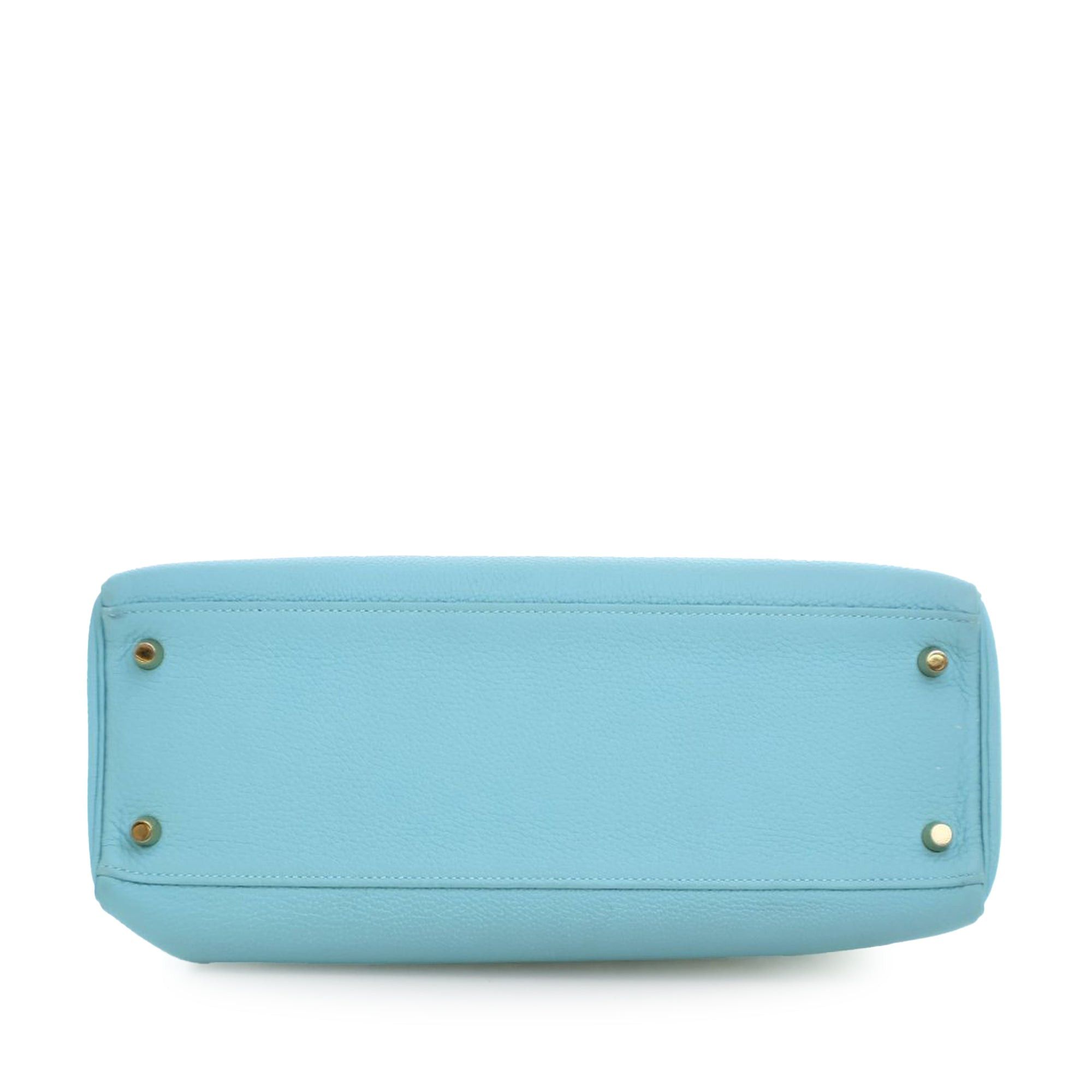 Hermes Hermès Togo Kelly II Retourne 32 Blue Size ONE SIZE - 5 Thumbnail