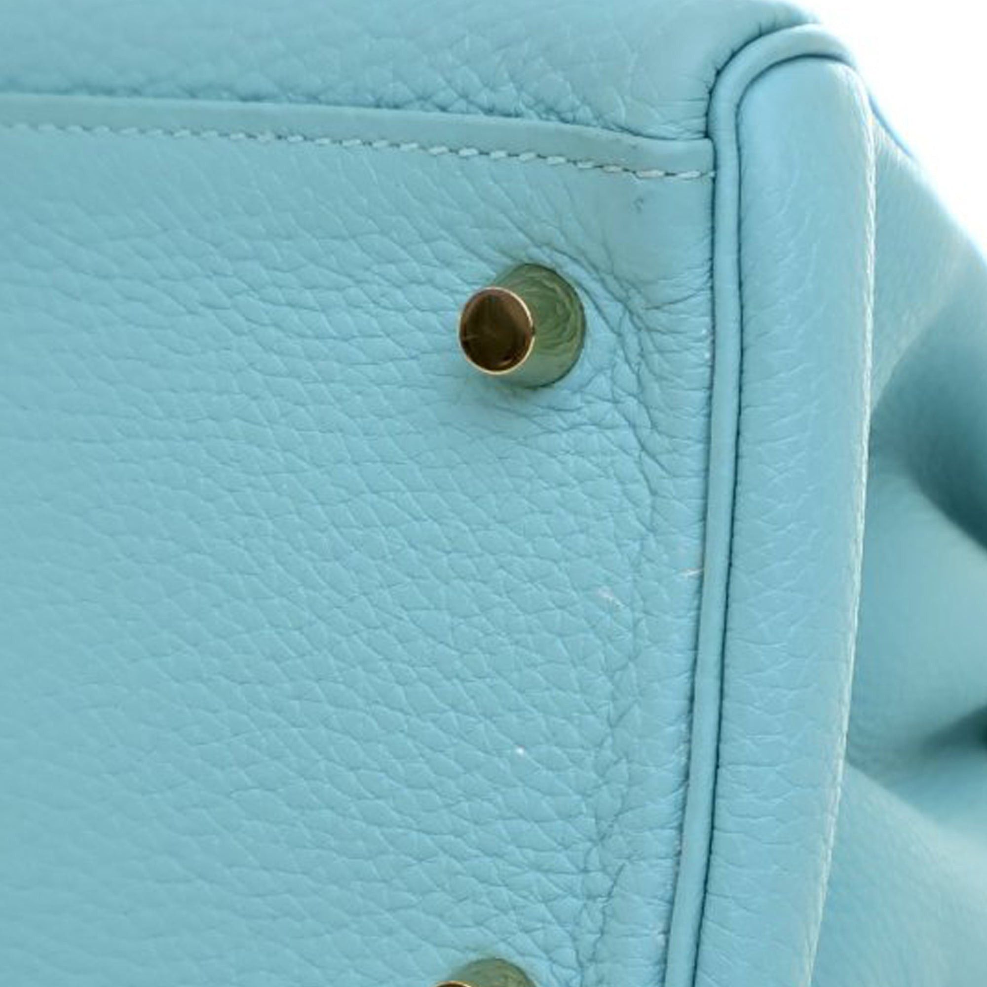Hermes Hermès Togo Kelly II Retourne 32 Blue Size ONE SIZE - 11 Thumbnail