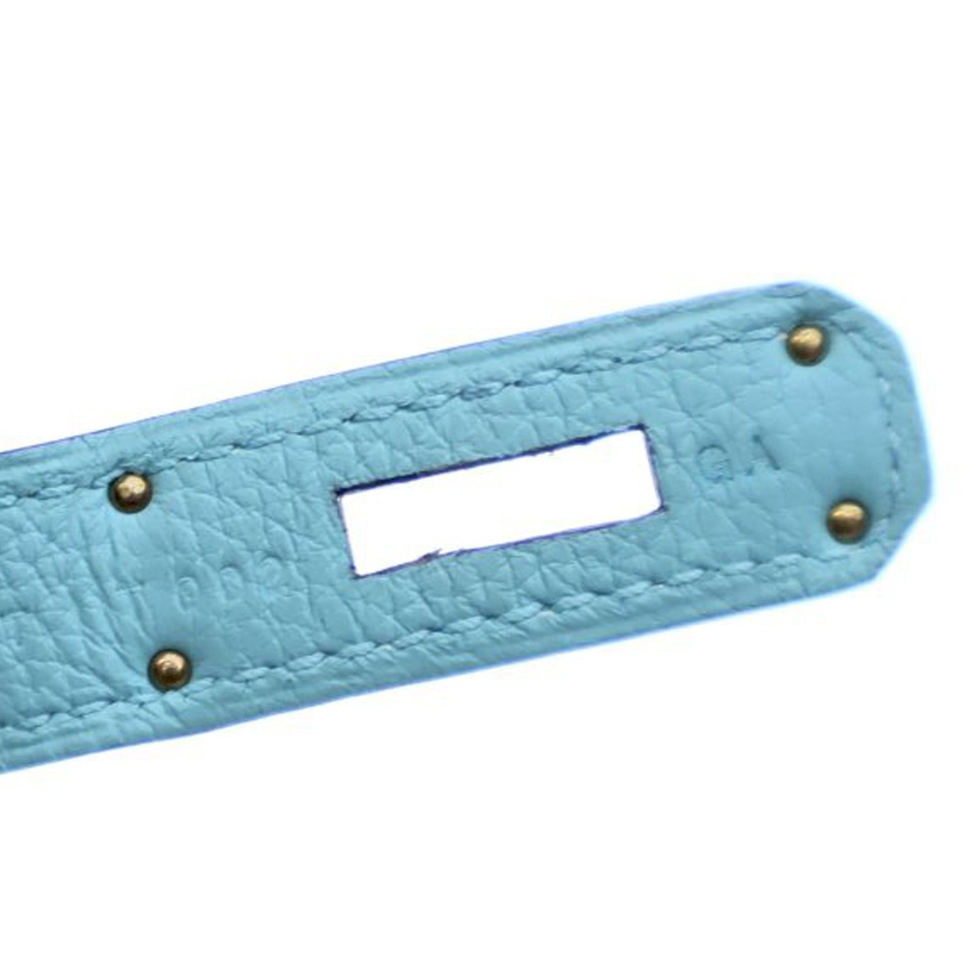 Hermes Hermès Togo Kelly II Retourne 32 Blue Size ONE SIZE - 14 Thumbnail