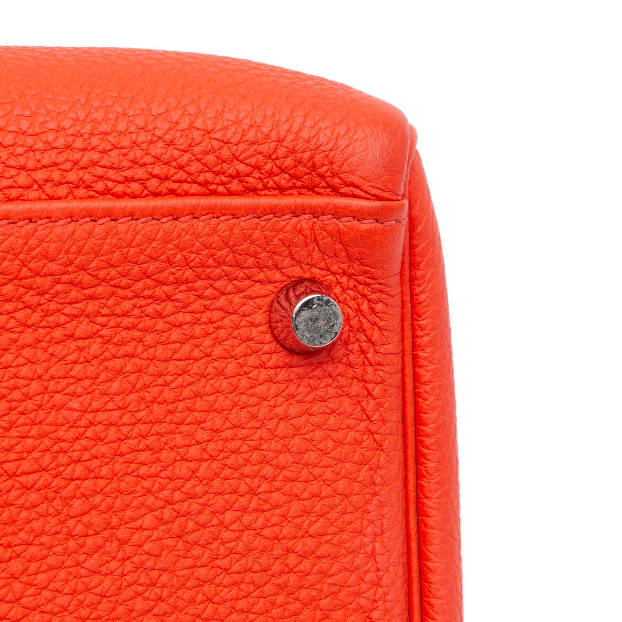 Hermes Hermès Togo Kelly II Retourne 32 Orange Size ONE SIZE - 8 Thumbnail