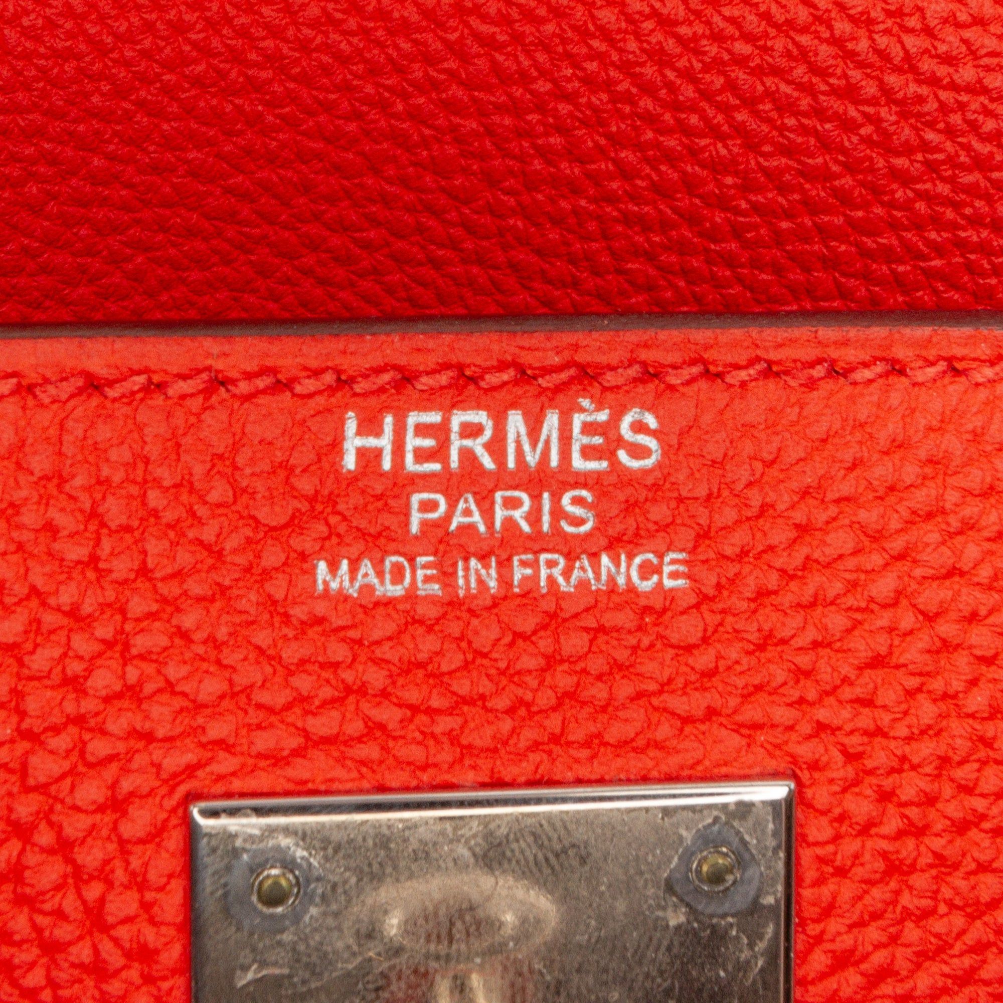Hermes Hermès Togo Kelly II Retourne 32 Orange Size ONE SIZE - 5 Thumbnail