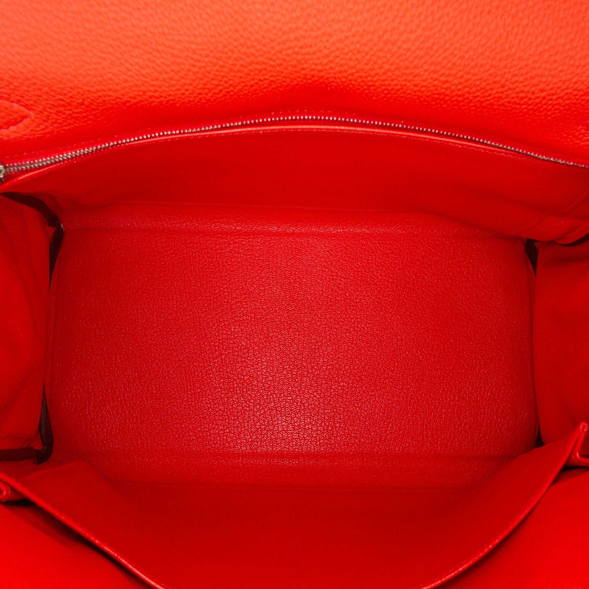Hermes Hermès Togo Kelly II Retourne 32 Orange Size ONE SIZE - 4 Thumbnail