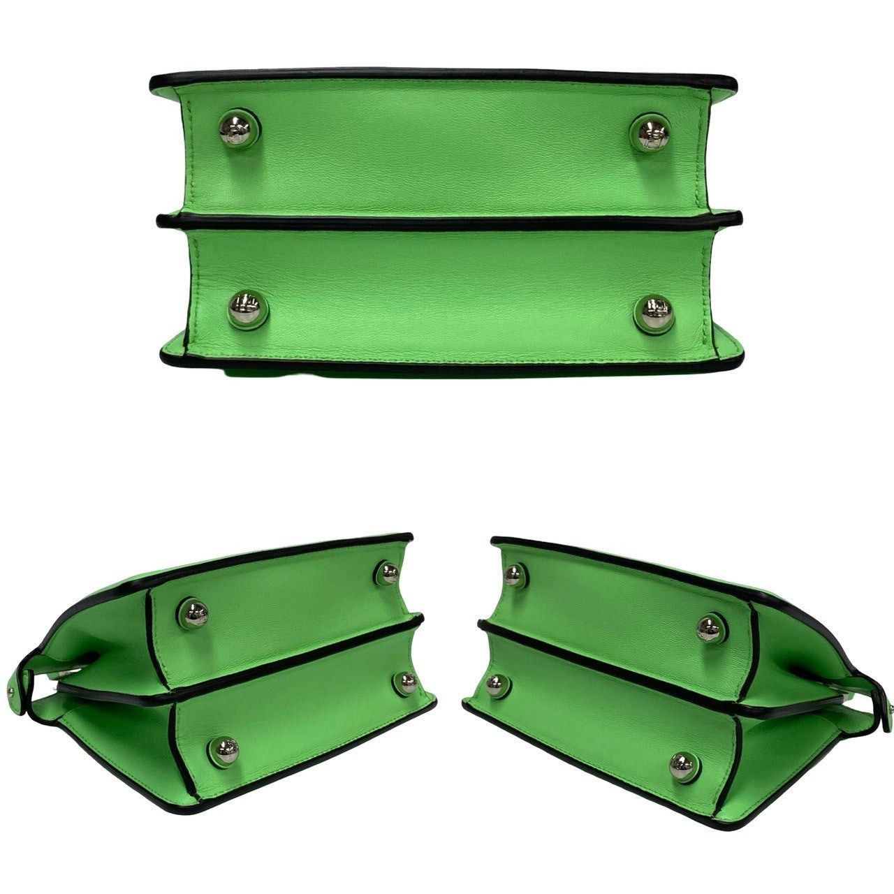 Fendi Fendi Shoulder Bag Green Leather Size ONE SIZE - 6 Thumbnail