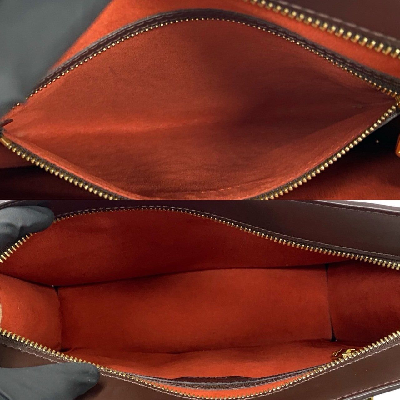 Louis Vuitton Louis Vuitton Handbag Brown Leather Size ONE SIZE - 8 Thumbnail