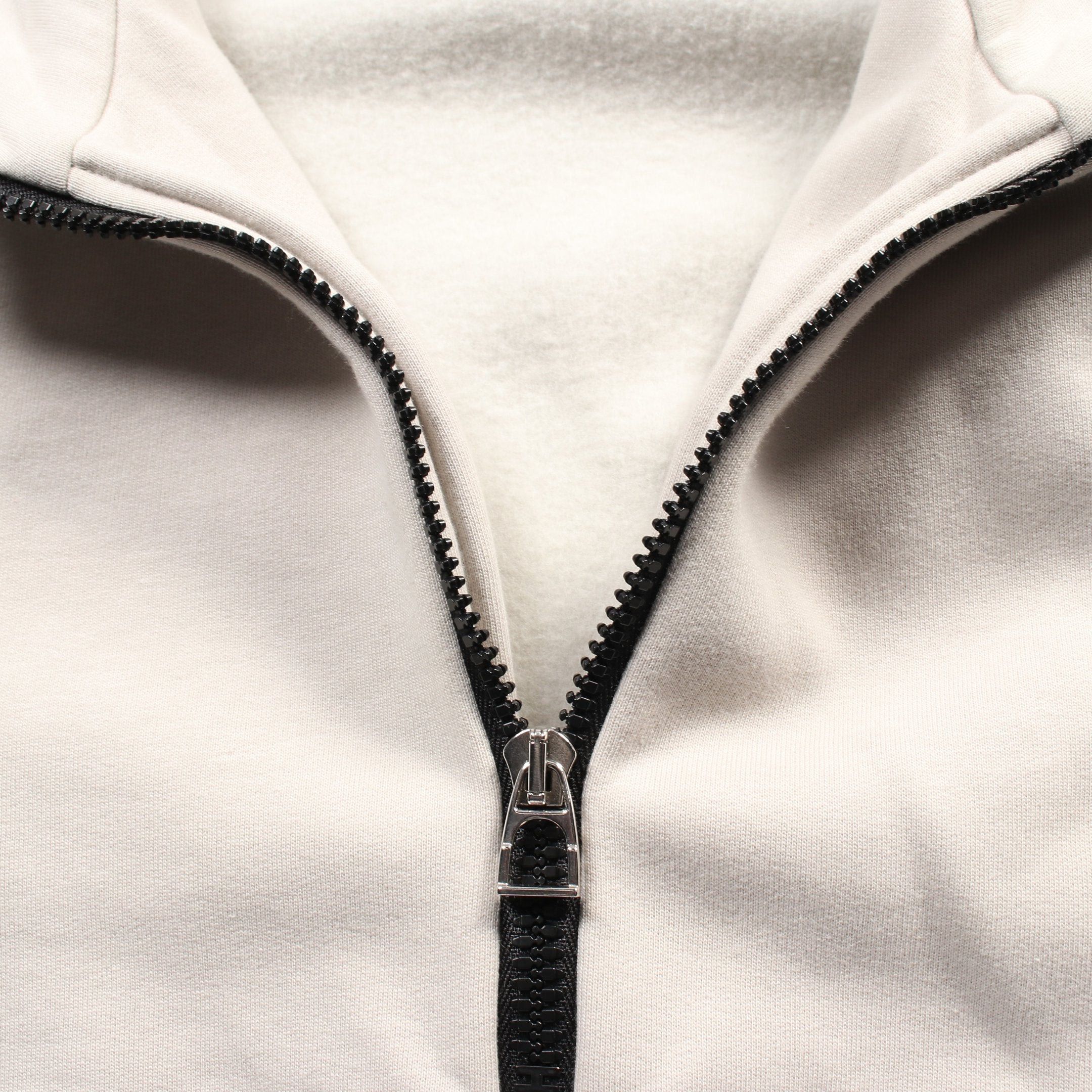 Hermes Hermes Hermes Fit Half Zip Pullover Hoodie Cotton Beige Orange Size ONE SIZE - 6 Thumbnail