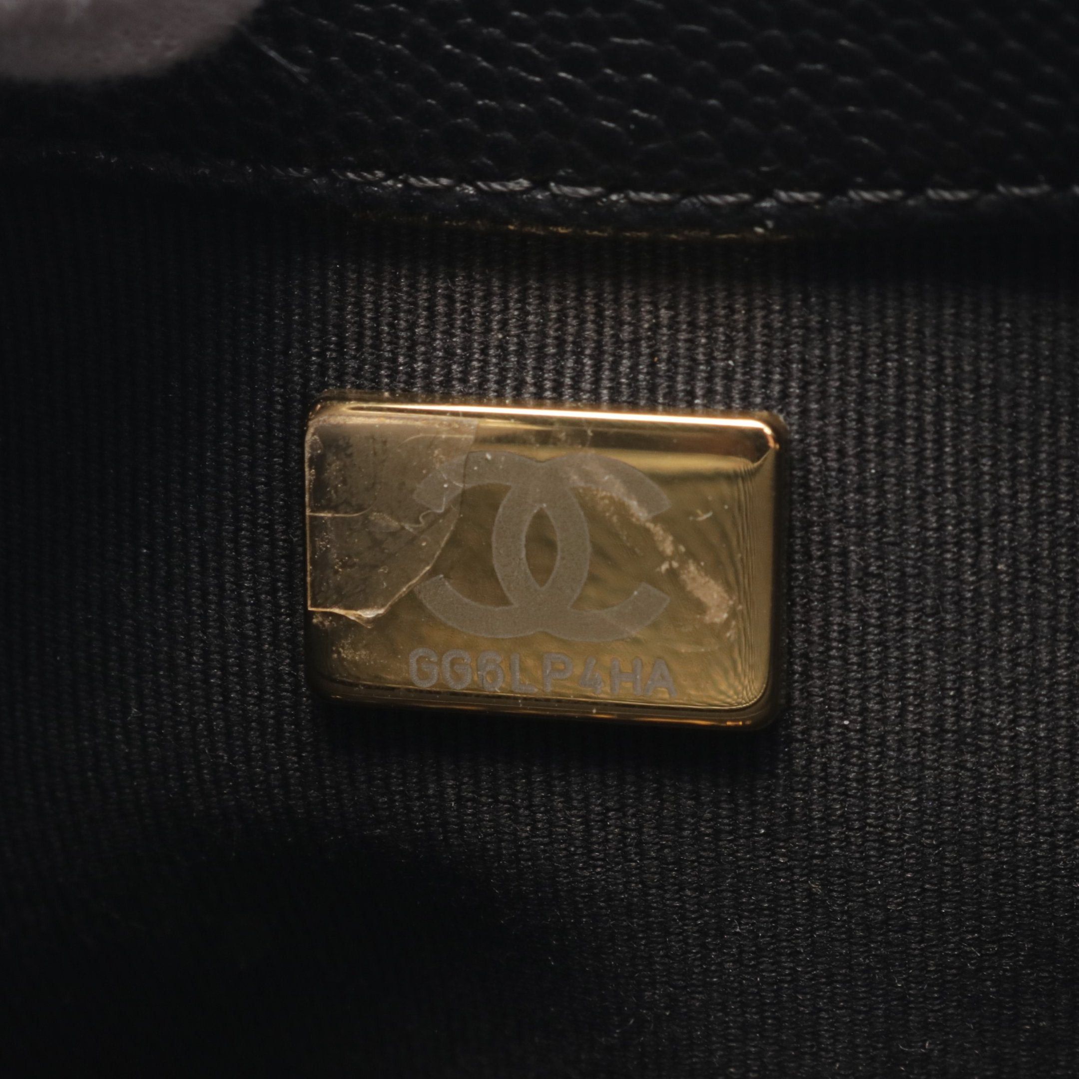 Chanel Chanel Matelasse Mini Messenger Chain Shoulder Bag Caviar Skin Black Gold Hardware Size ONE SIZE - 5 Thumbnail