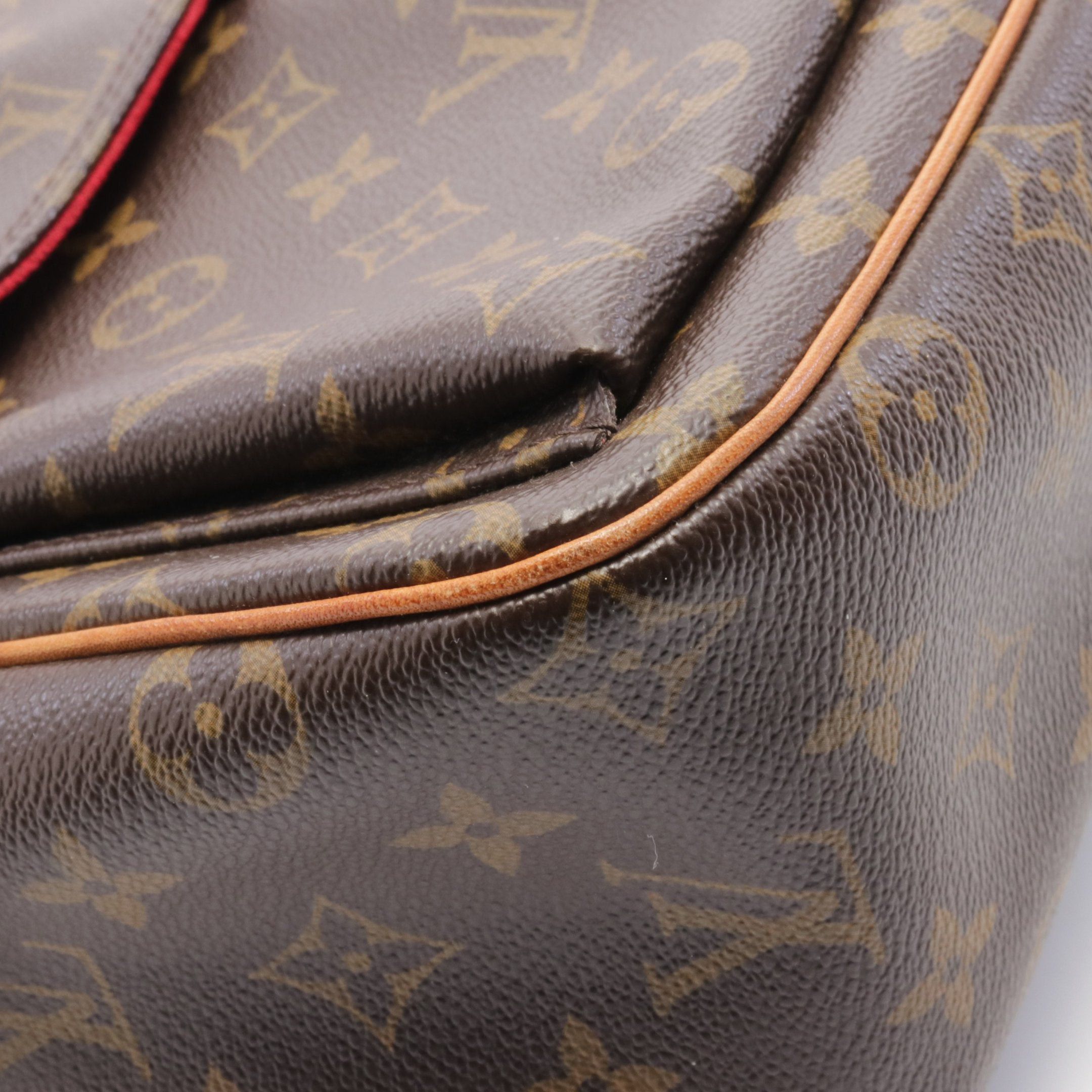 Louis Vuitton Louis Vuitton Vivacite Gm Monogram Shoulder Bag Leather Brown Size ONE SIZE - 8 Thumbnail