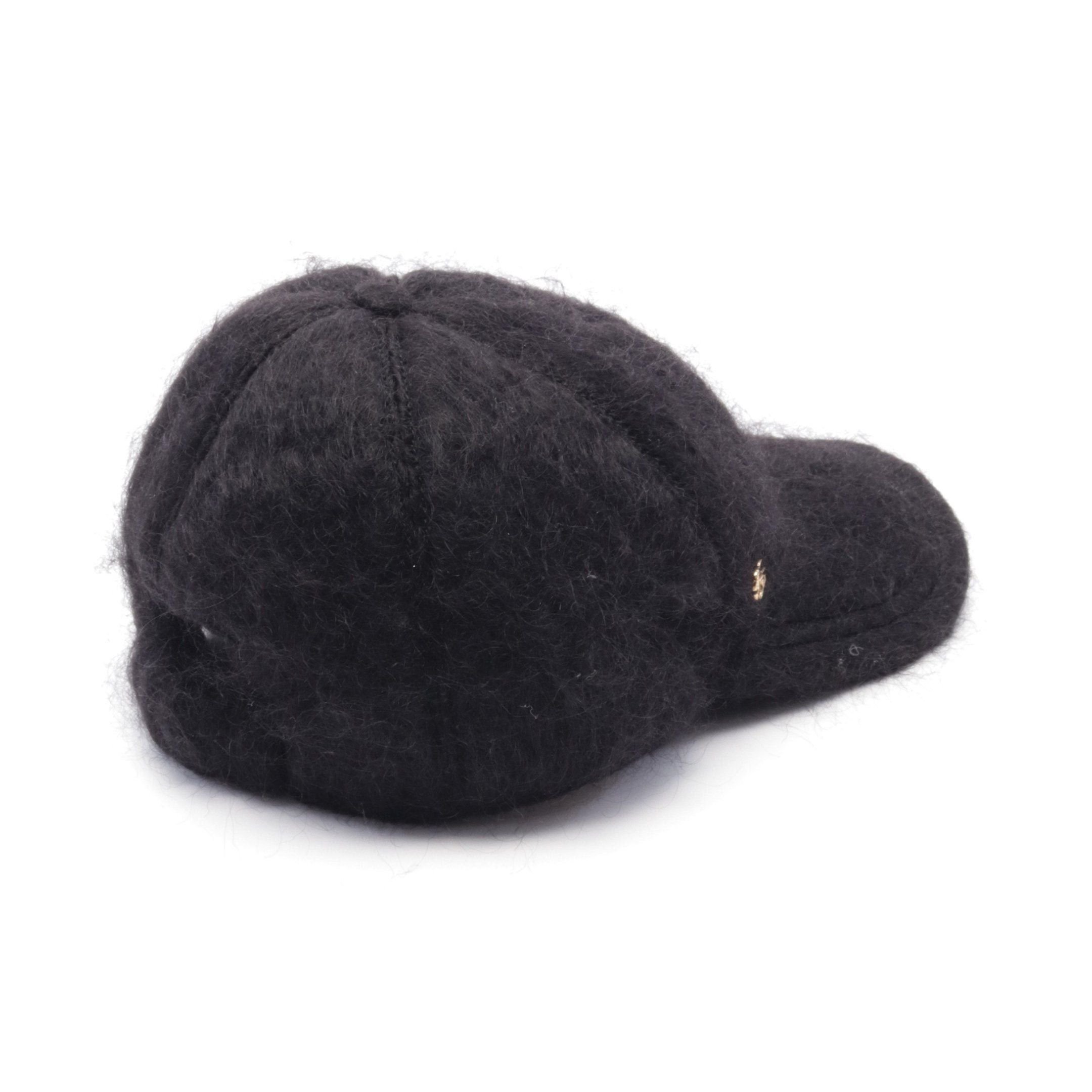 Gucci Gucci Baseball Cap Double G Mohair Black Size ONE SIZE - 2 Thumbnail