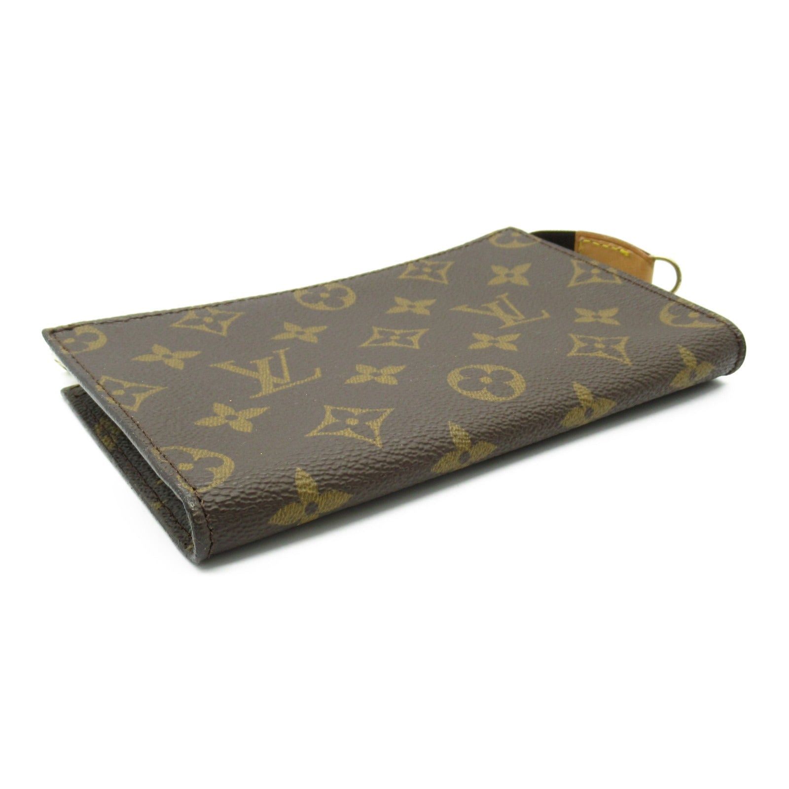 Louis Vuitton Louis Vuitton Pouch Leather Monogram Brown Size ONE SIZE - 4 Thumbnail