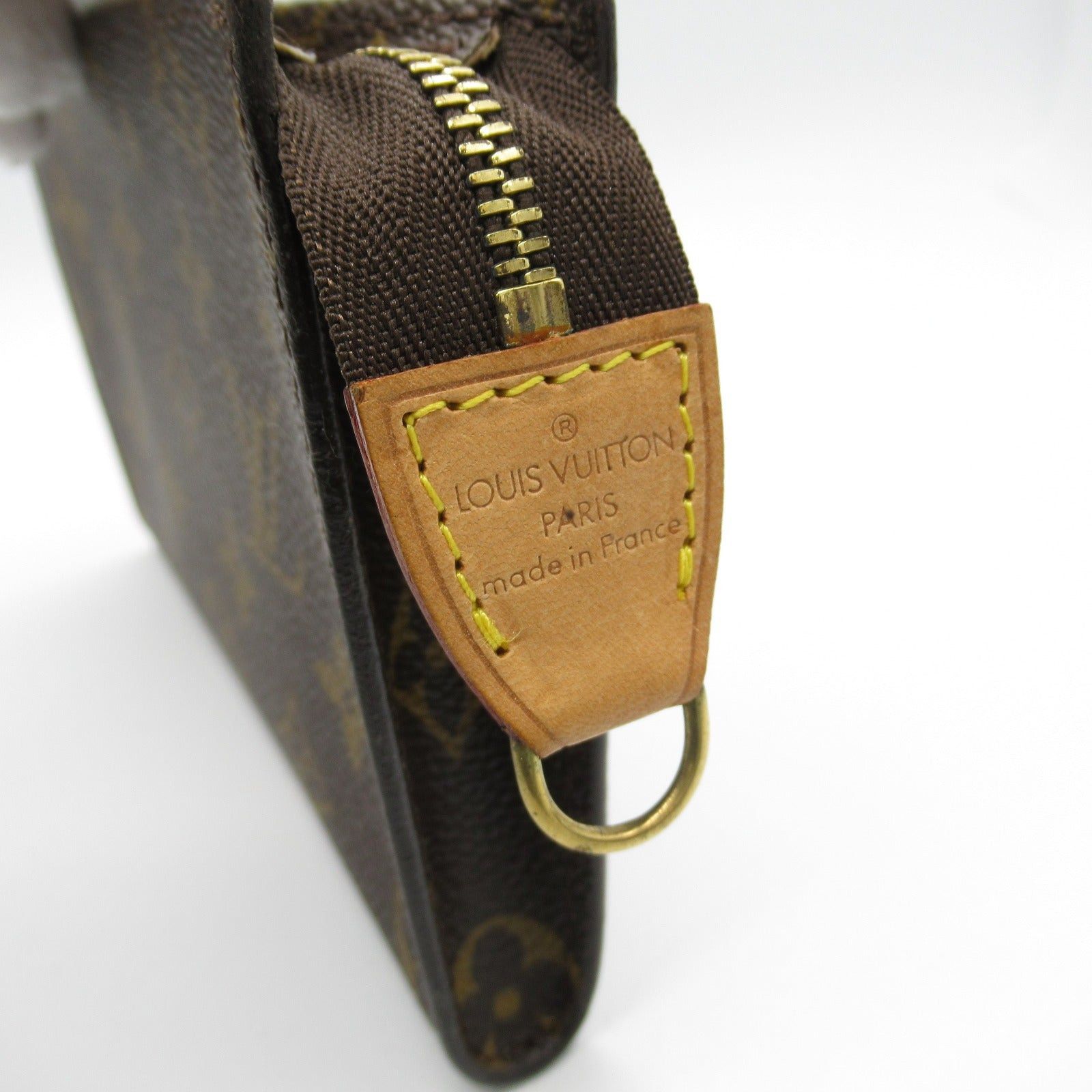Louis Vuitton Louis Vuitton Pouch Leather Monogram Brown Size ONE SIZE - 7 Thumbnail