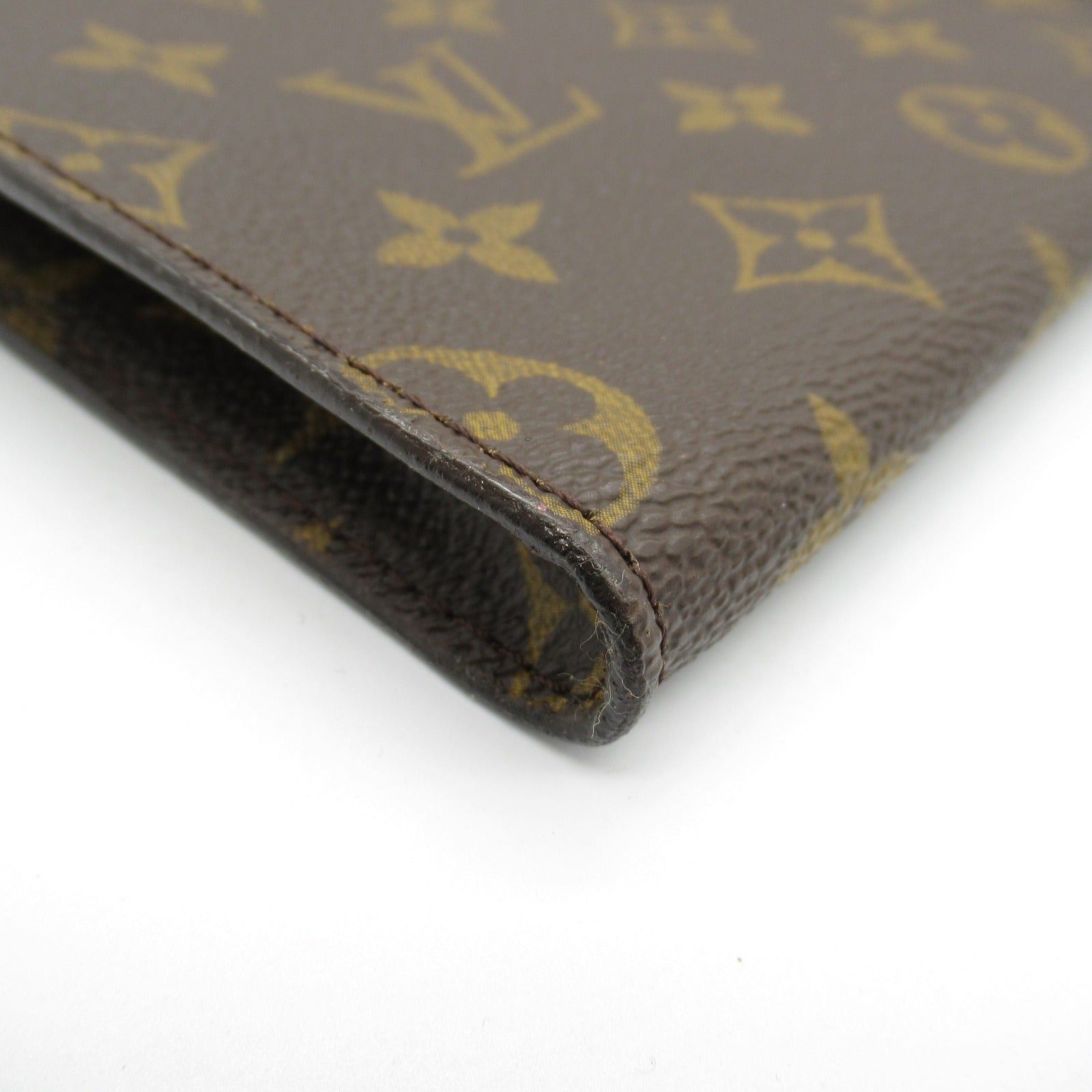 Louis Vuitton Louis Vuitton Pouch Leather Monogram Brown Size ONE SIZE - 9 Thumbnail