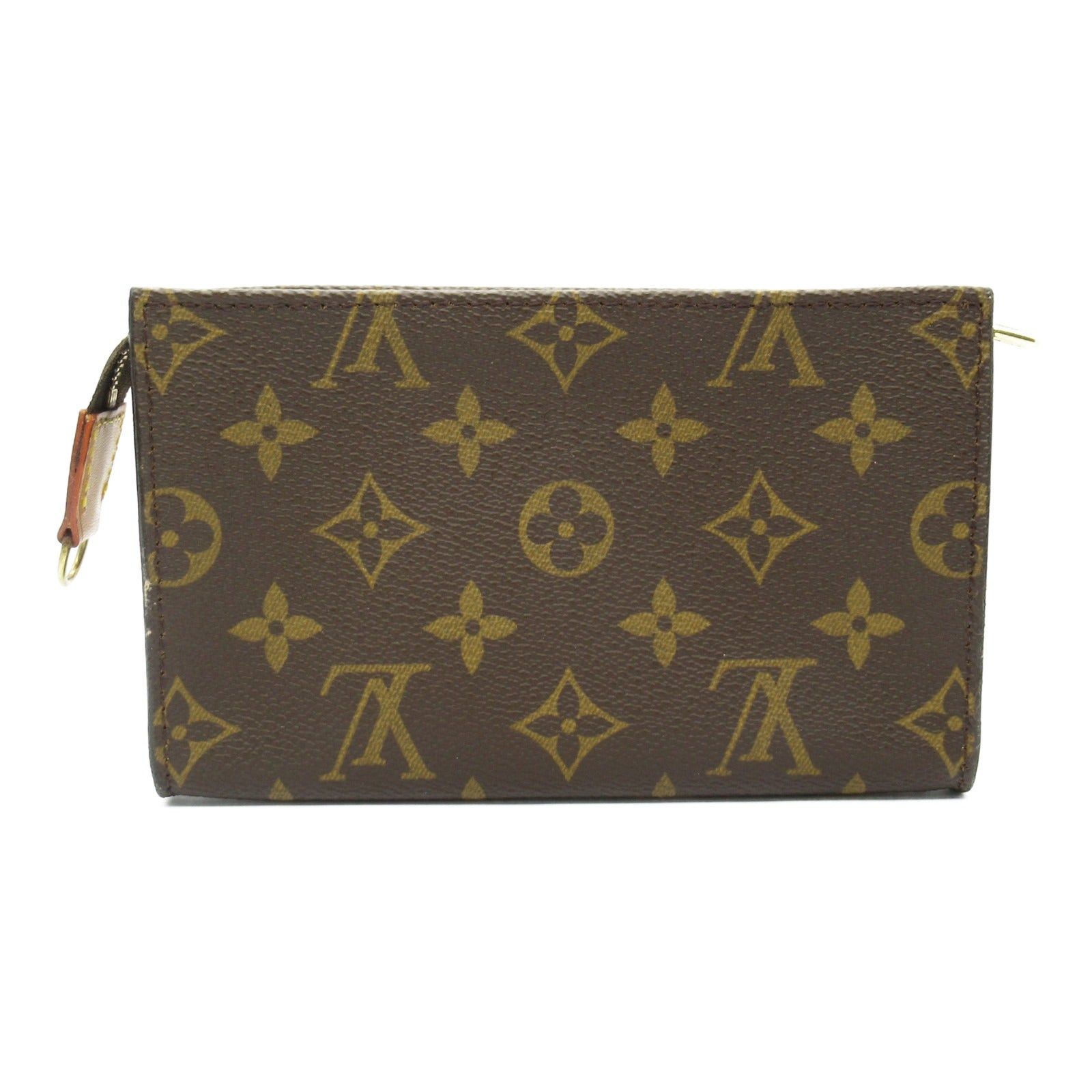 Louis Vuitton Louis Vuitton Pouch Leather Monogram Brown Size ONE SIZE - 2 Thumbnail
