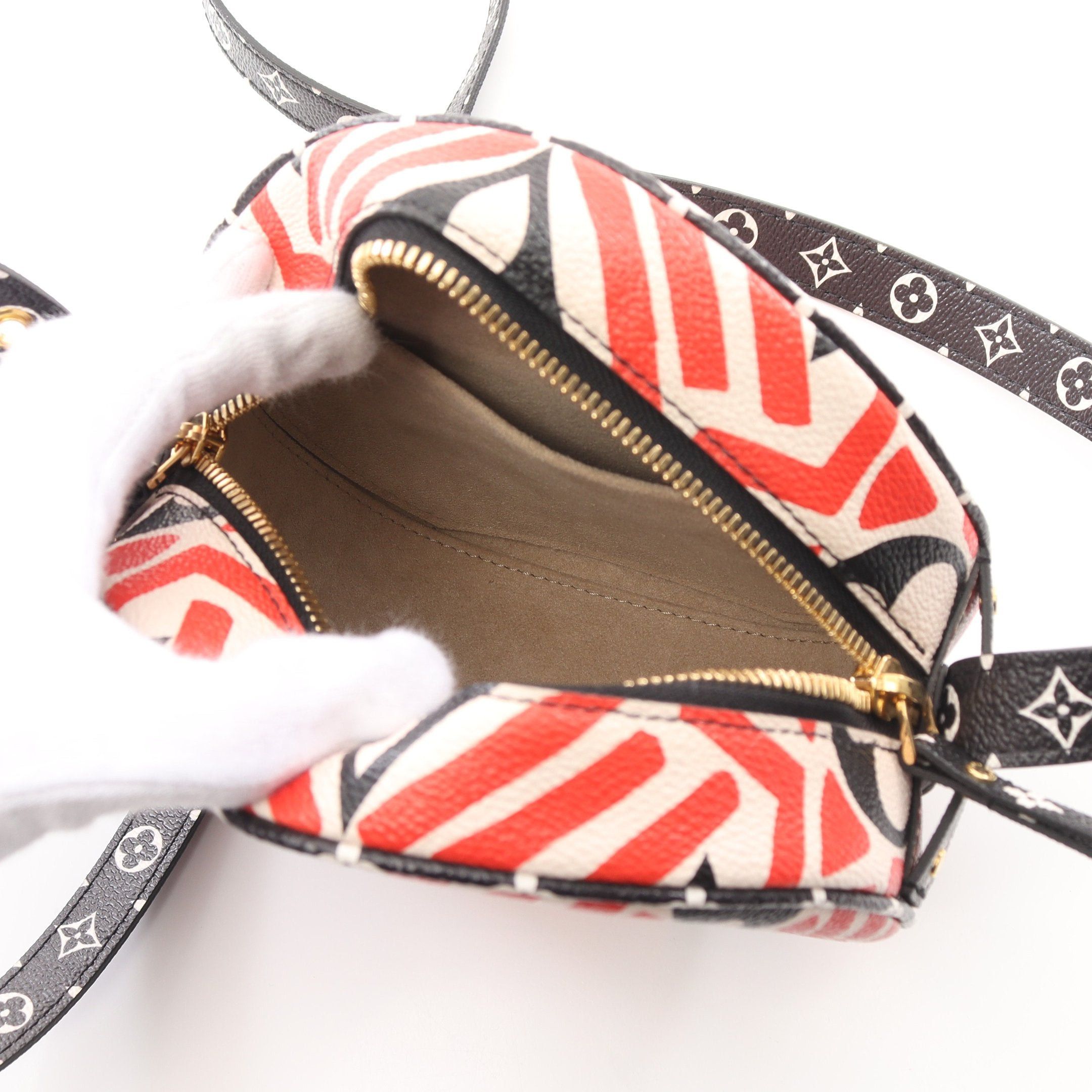 Louis Vuitton Louis Vuitton Lv Craft Boatt Chapeau Souple Monogram Giant Shoulder Bag Red Black Multicolor Size ONE SIZE - 3 Thumbnail