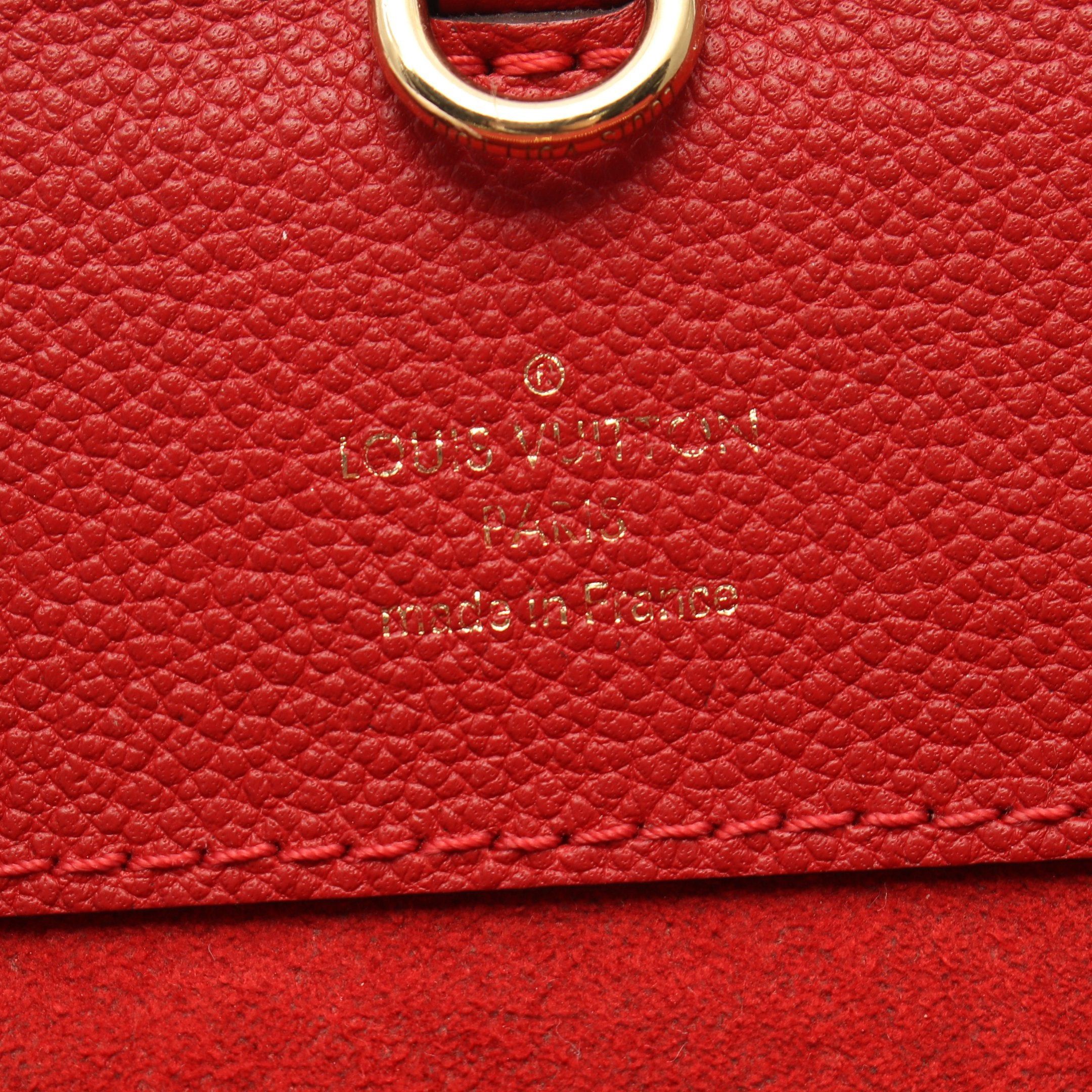 Louis Vuitton Louis Vuitton Venus Monogram Cerise Handbag Leather Brown Red Size ONE SIZE - 4 Thumbnail
