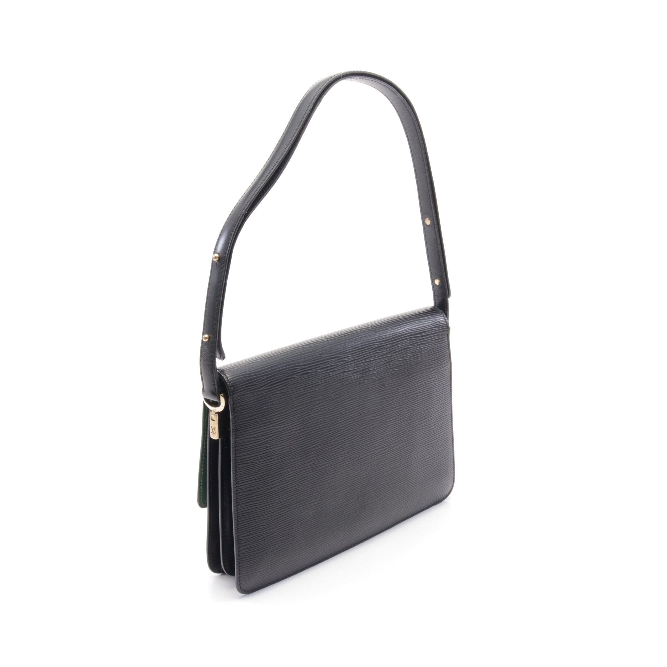 Louis Vuitton Louis Vuitton Free Run Epi Noir Shoulder Bag Leather Black Green Size ONE SIZE - 2 Thumbnail