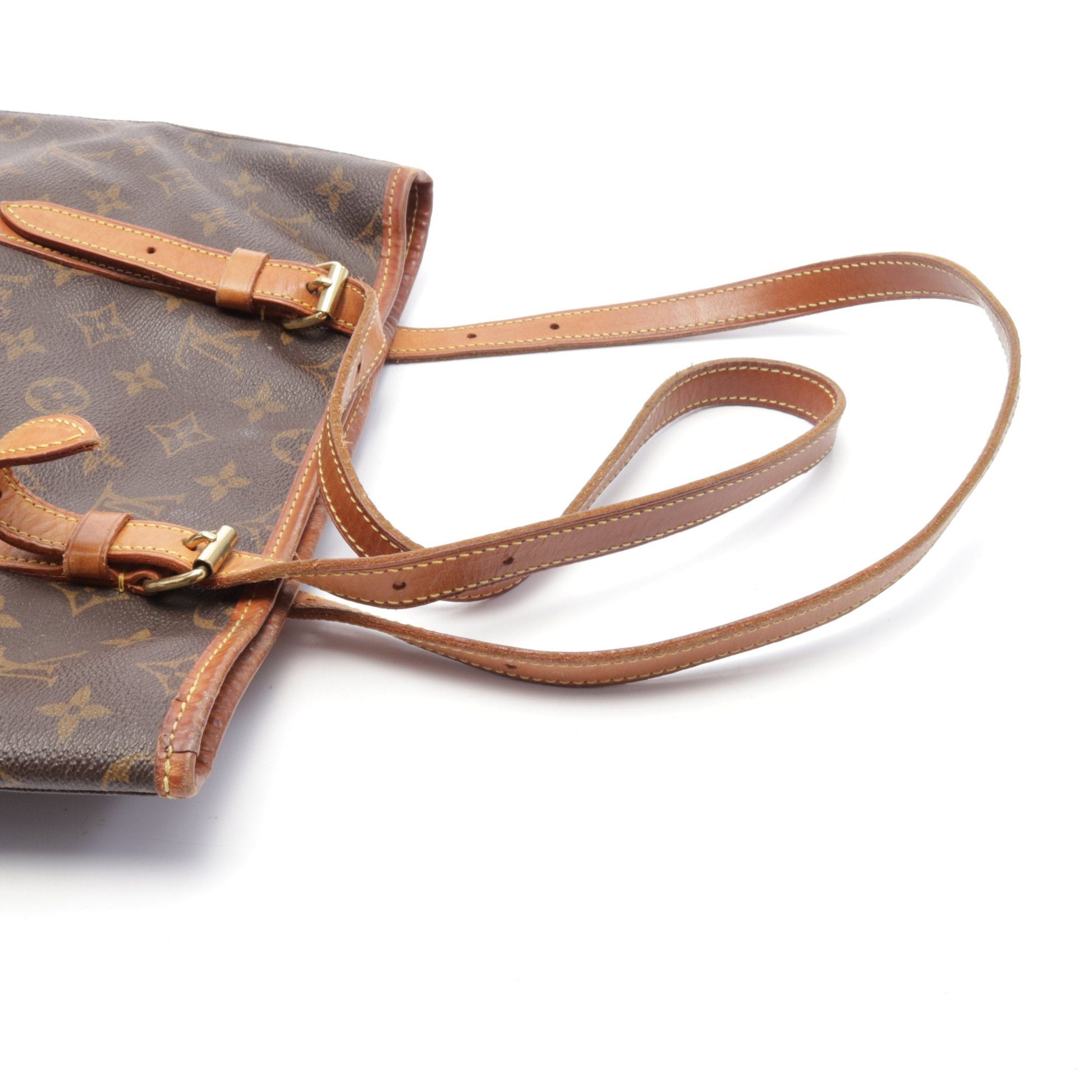Louis Vuitton Louis Vuitton Bucket Gm Monogram Shoulder Bag Leather Brown Size ONE SIZE - 12 Thumbnail