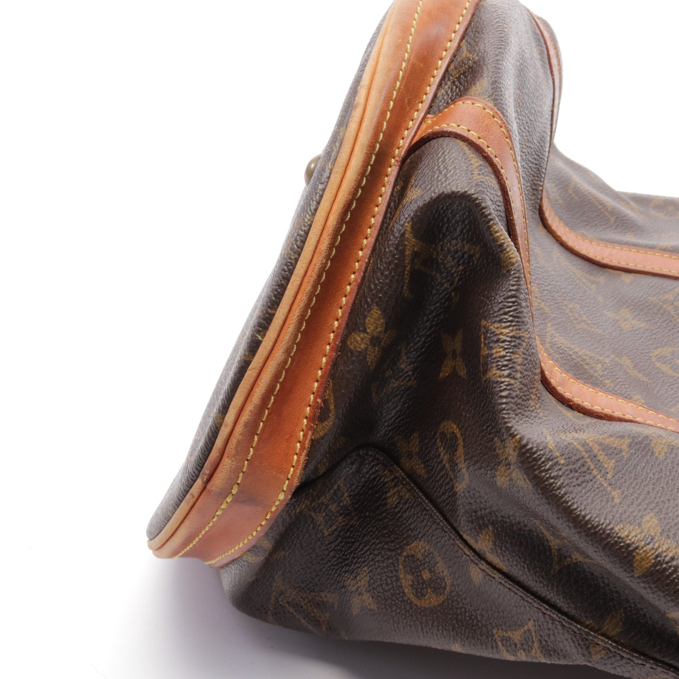 Louis Vuitton Louis Vuitton Bucket Gm Monogram Shoulder Bag Leather Brown Size ONE SIZE - 11 Thumbnail