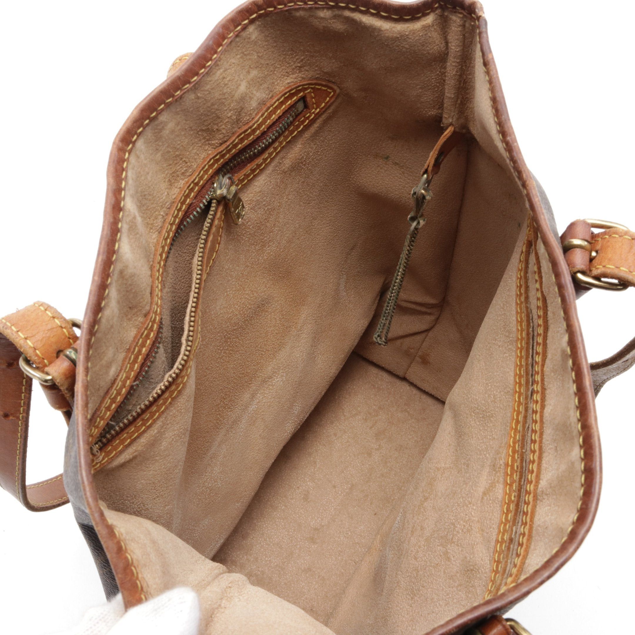 Louis Vuitton Louis Vuitton Bucket Gm Monogram Shoulder Bag Leather Brown Size ONE SIZE - 3 Thumbnail