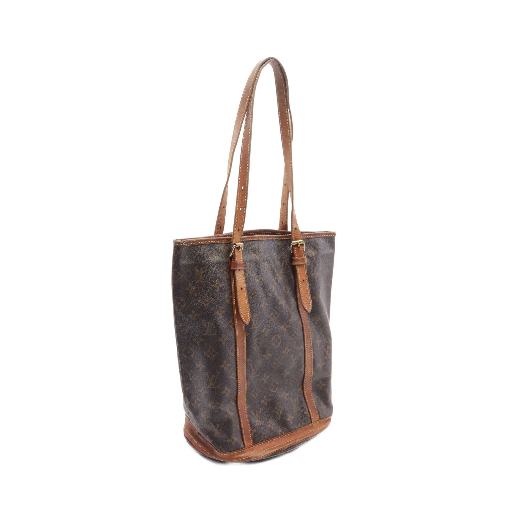 Louis Vuitton Louis Vuitton Bucket Gm Monogram Shoulder Bag Leather Brown Size ONE SIZE - 2 Thumbnail