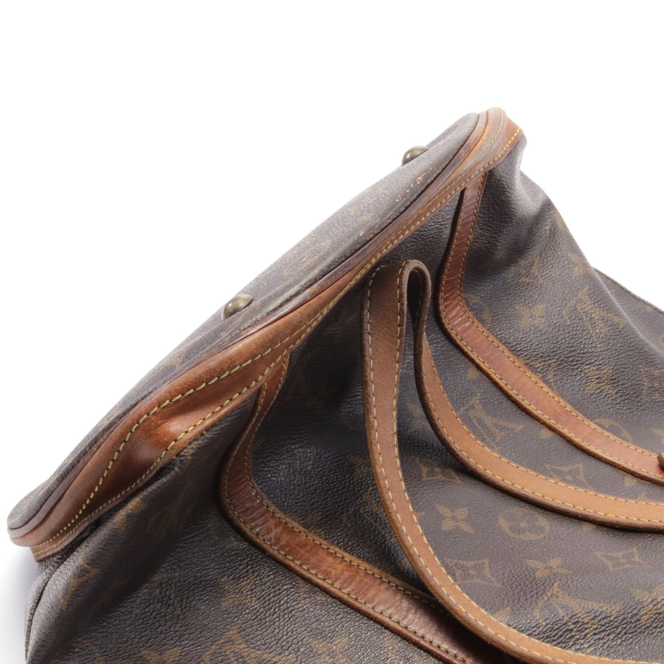 Louis Vuitton Louis Vuitton Bucket Gm Monogram Shoulder Bag Leather Brown Size ONE SIZE - 7 Thumbnail