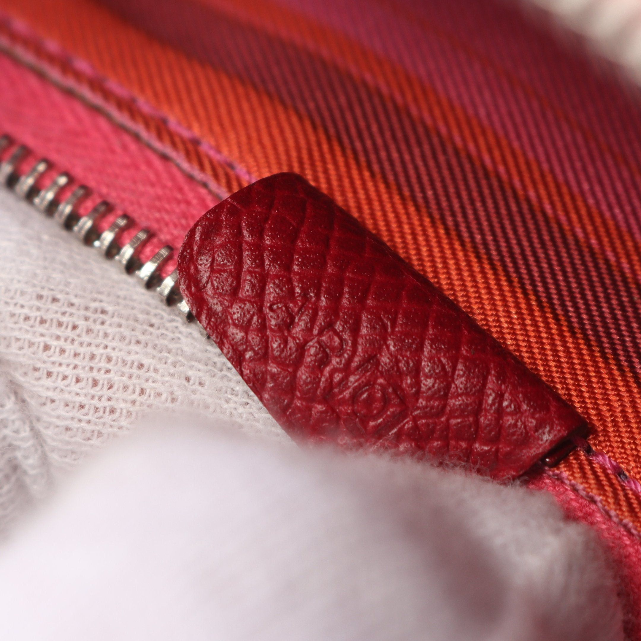 Hermes Hermes Azap Long Silk In Ruby Round Zipper Wallet Veau Epsom Pink Red Silver Hardware Stamp Size ONE SIZE - 5 Thumbnail
