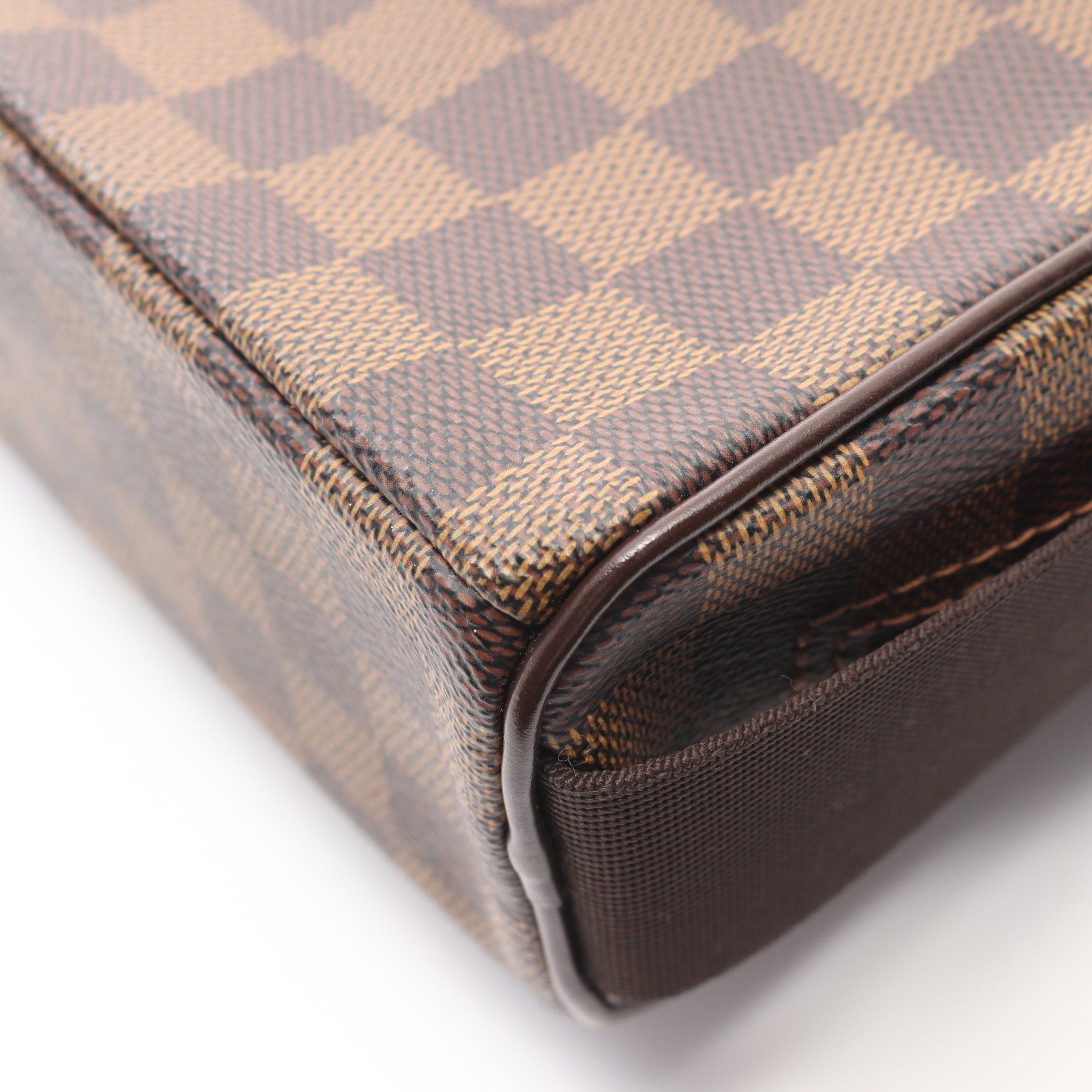 Louis Vuitton Louis Vuitton Olaf Pm Damier Ebene Shoulder Bag Leather Brown Size ONE SIZE - 6 Thumbnail