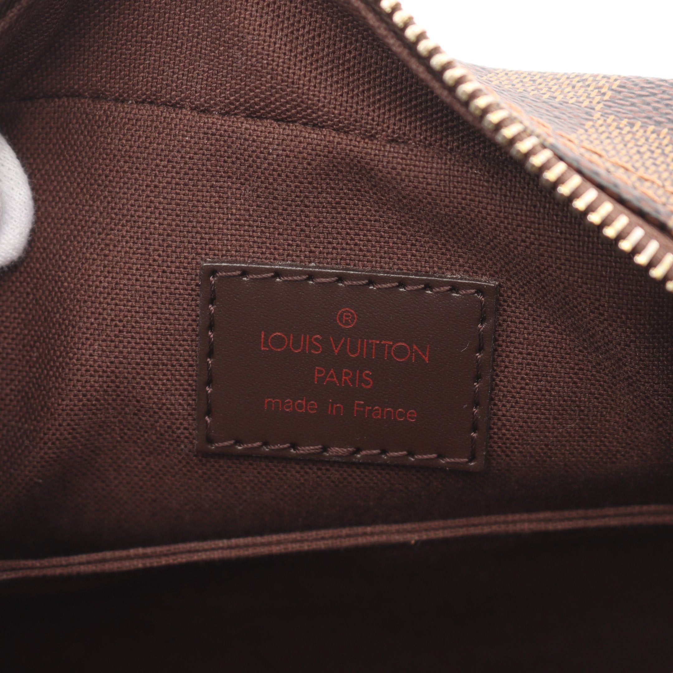 Louis Vuitton Louis Vuitton Olaf Pm Damier Ebene Shoulder Bag Leather Brown Size ONE SIZE - 4 Thumbnail