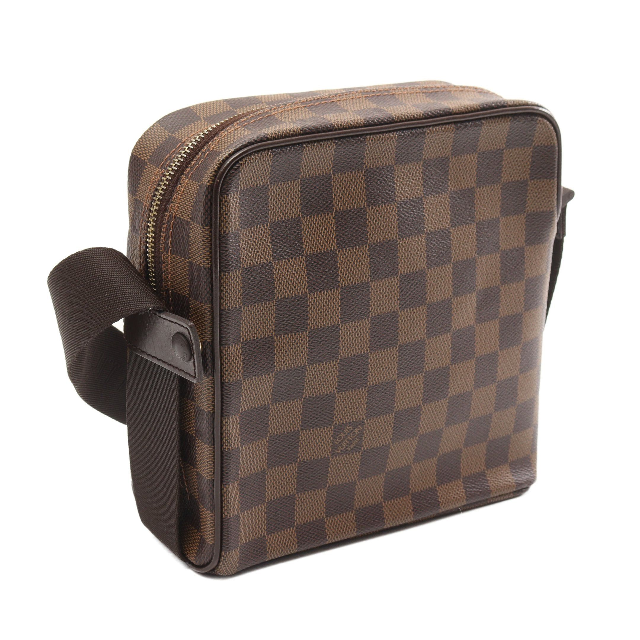 Louis Vuitton Louis Vuitton Olaf Pm Damier Ebene Shoulder Bag Leather Brown Size ONE SIZE - 2 Thumbnail