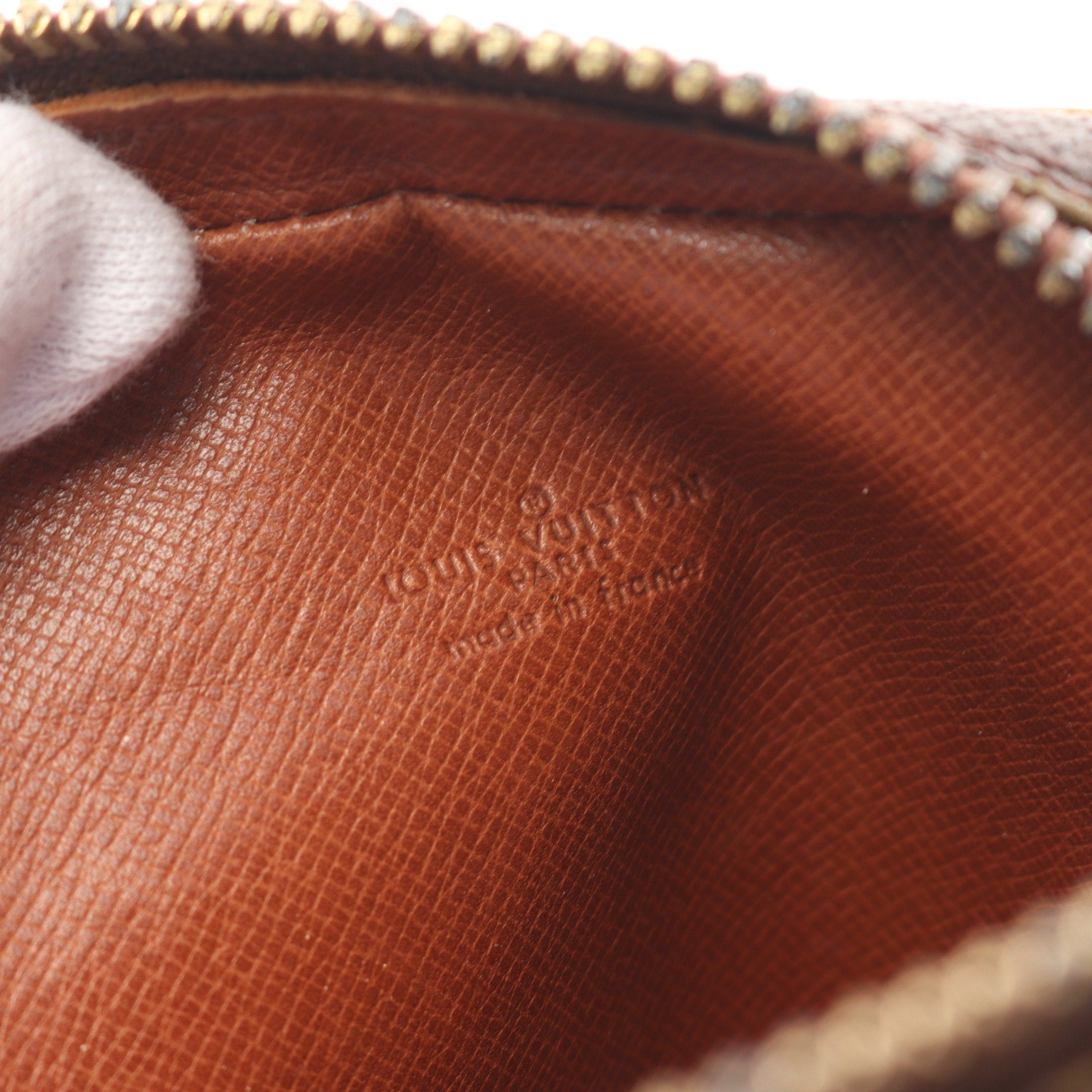 Louis Vuitton Louis Vuitton Mini Danube Monogram Shoulder Bag Leather Brown Size ONE SIZE - 4 Thumbnail