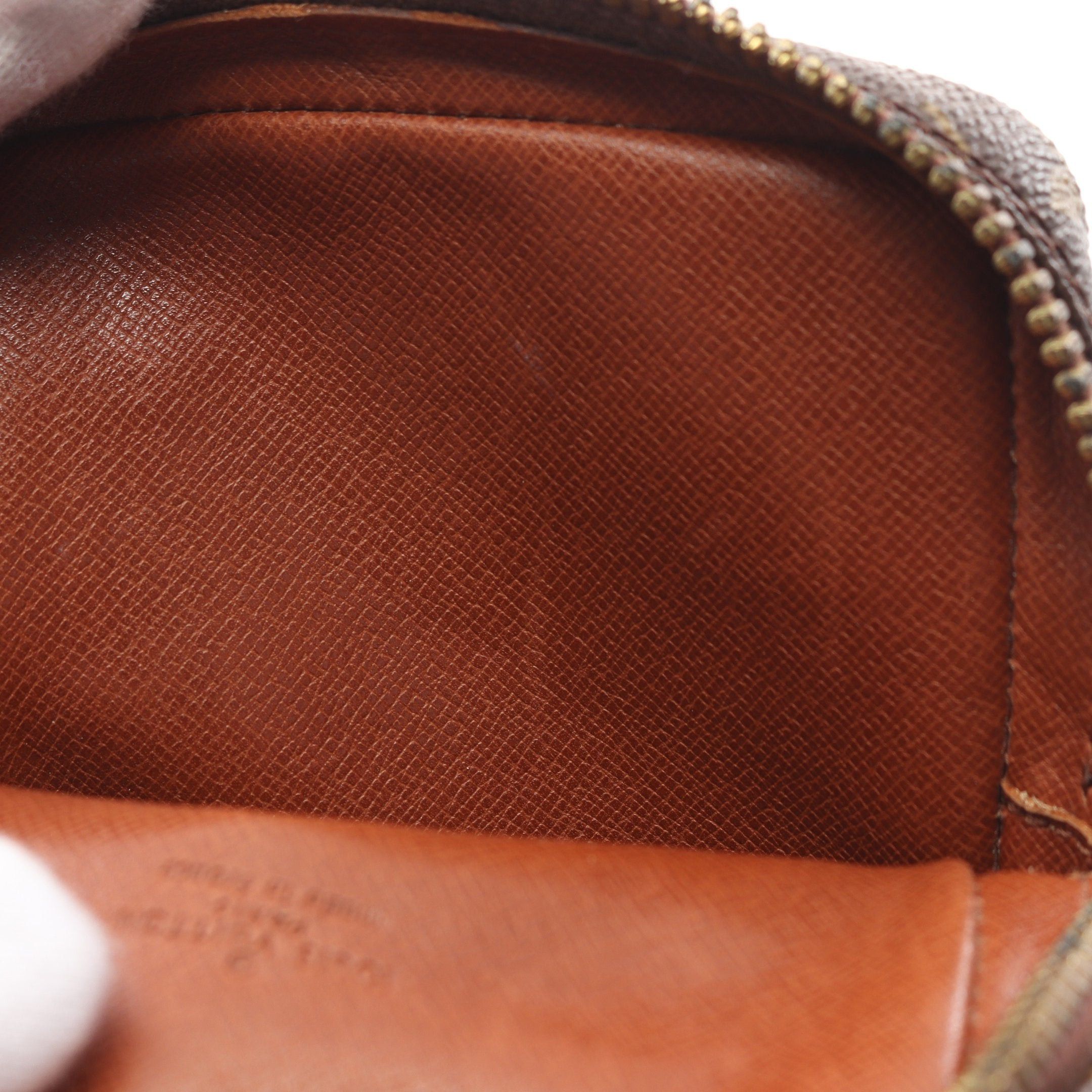 Louis Vuitton Louis Vuitton Mini Danube Monogram Shoulder Bag Leather Brown Size ONE SIZE - 9 Thumbnail